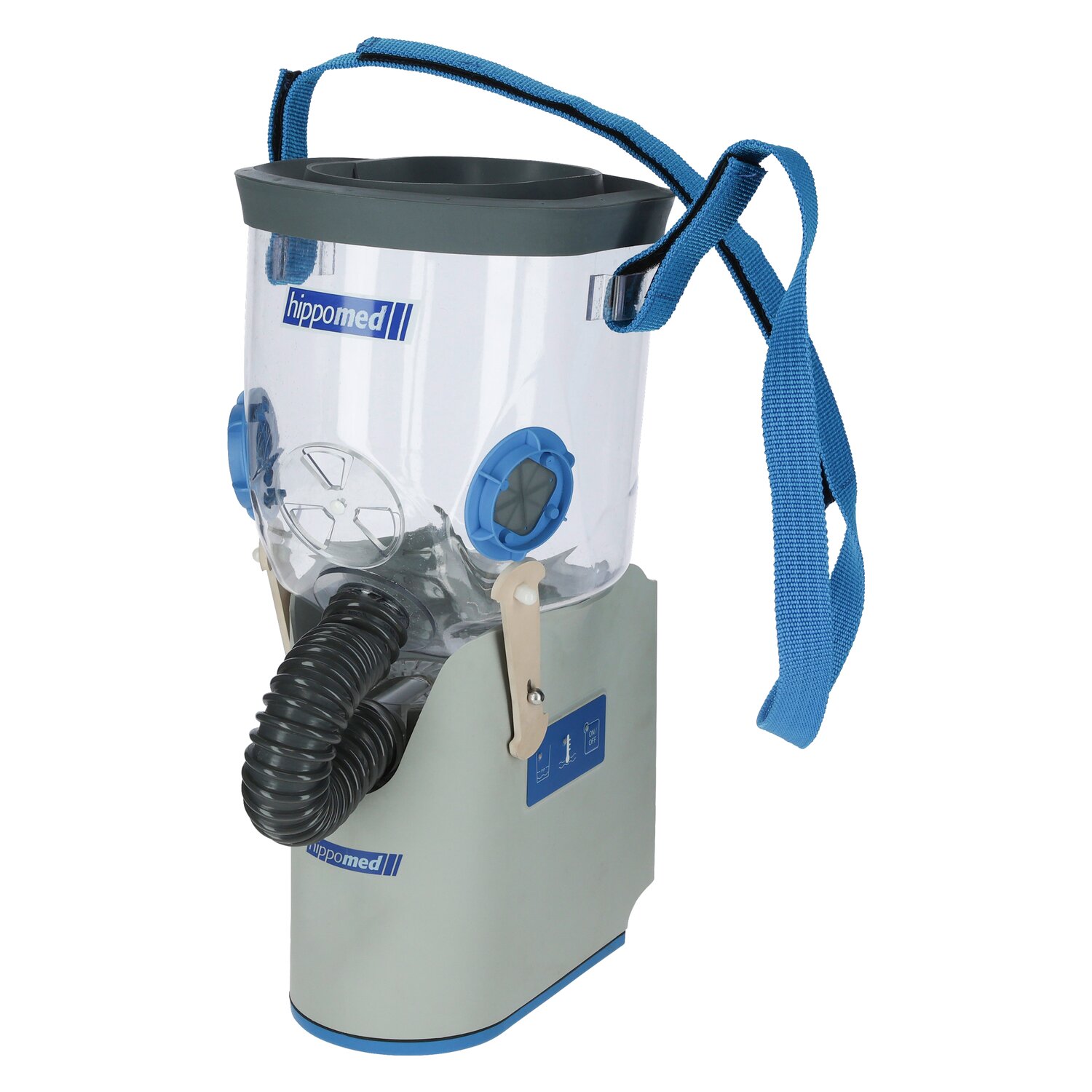 KERBL Hippomed Akku Ultraschall Inhalatorset für Pferde AirOne Flex – Ansicht 1
