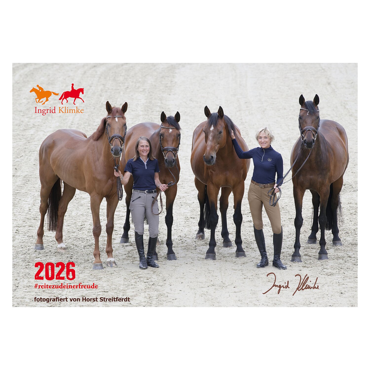 Ingrid Klimke Kalender 2026 – Ansicht 1