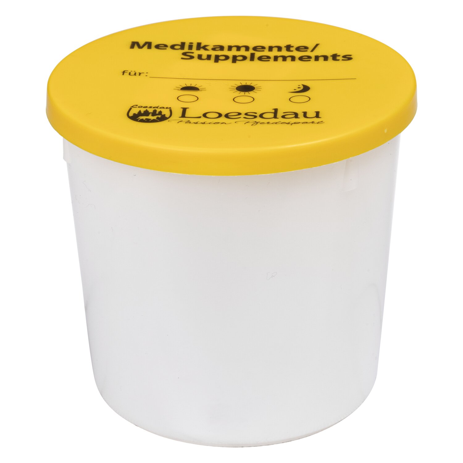 Loesdau Dosierbecher mit Deckel – Ansicht 1