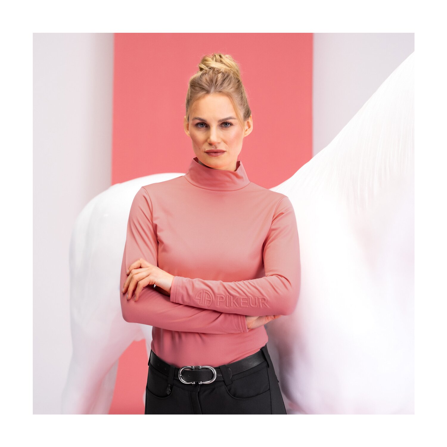 PIKEUR ATHLEISURE Rollneck-Funktionsshirt – Ansicht 2