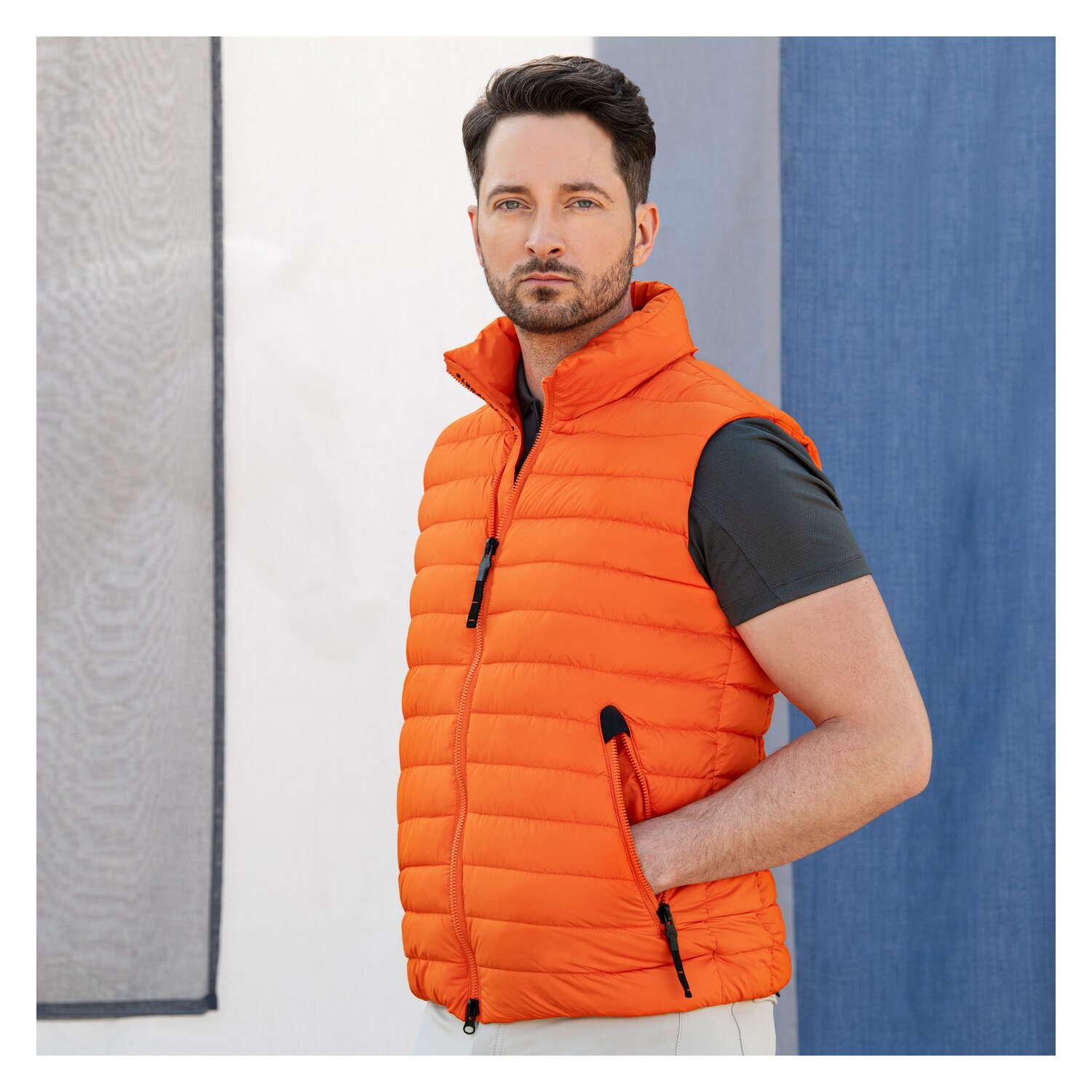 PIKEUR Sports Collection Herren-Steppweste – Ansicht 2