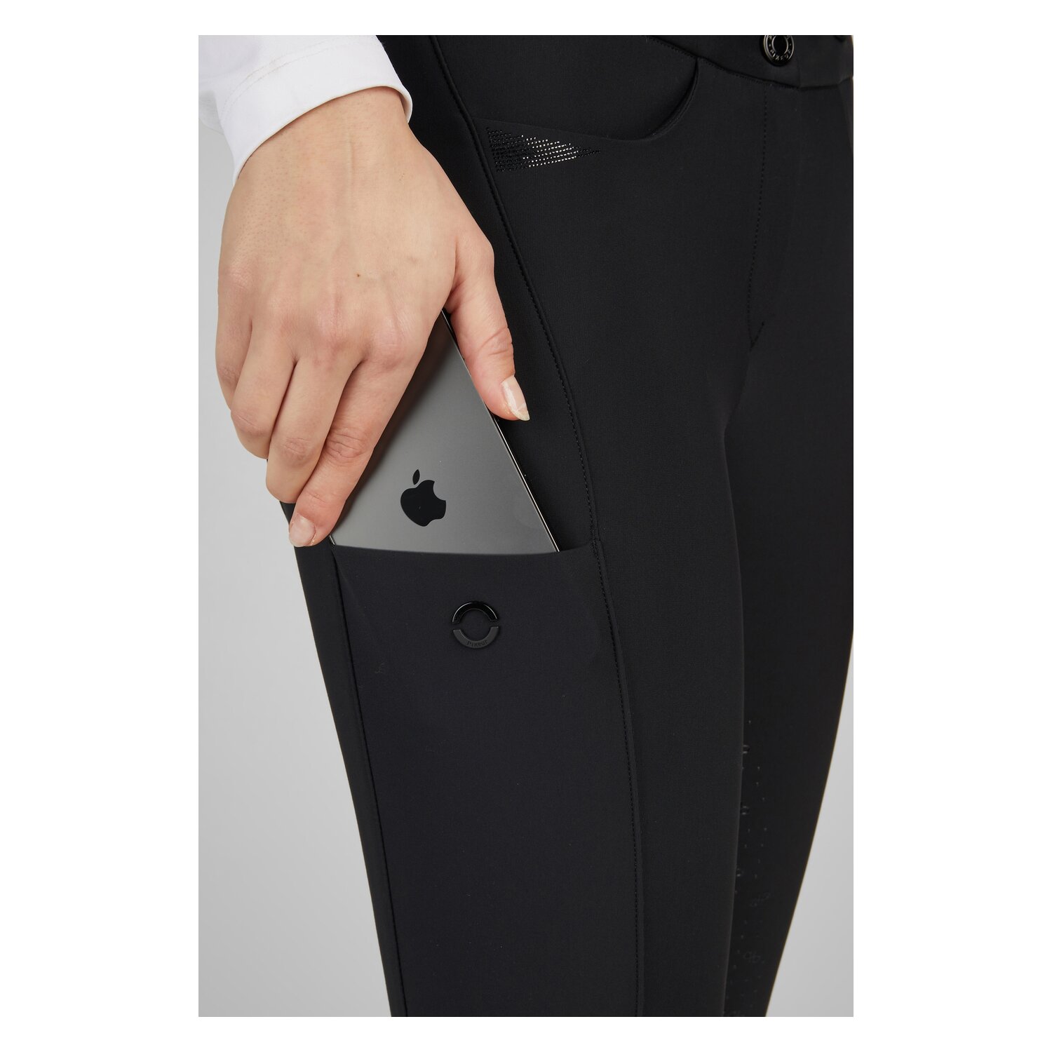 PIKEUR Selection Grip-Gesäßeinsatz-Reithose Highwaist Laure SD – Ansicht 8