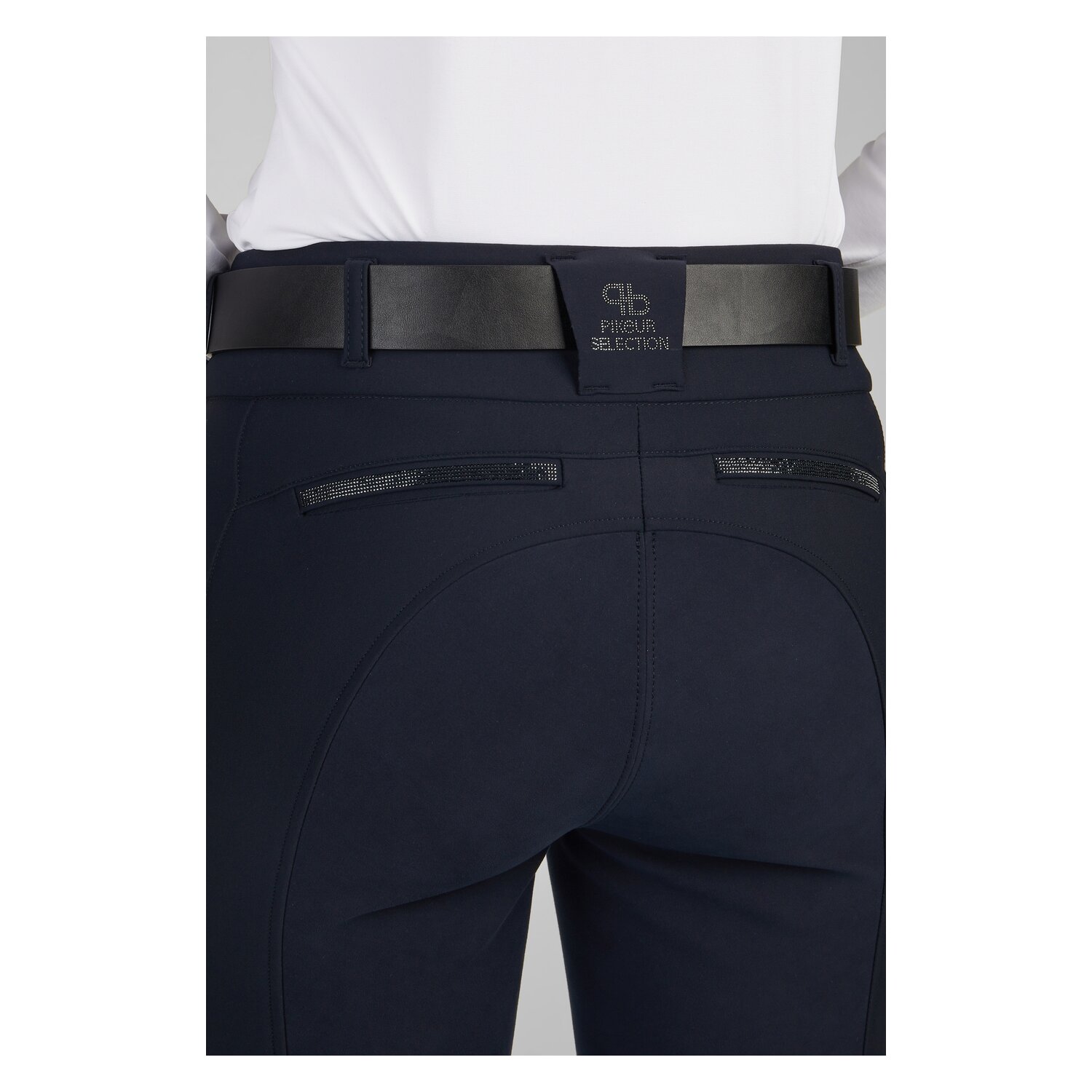 PIKEUR Selection Gesäßeinsatz-Reithose Highwaist Laure FFL – Ansicht 8