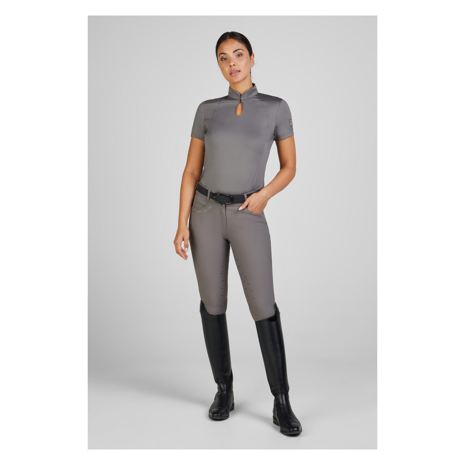 PIKEUR Selection Funktionsshirt mit Stehkragen – Ansicht 4