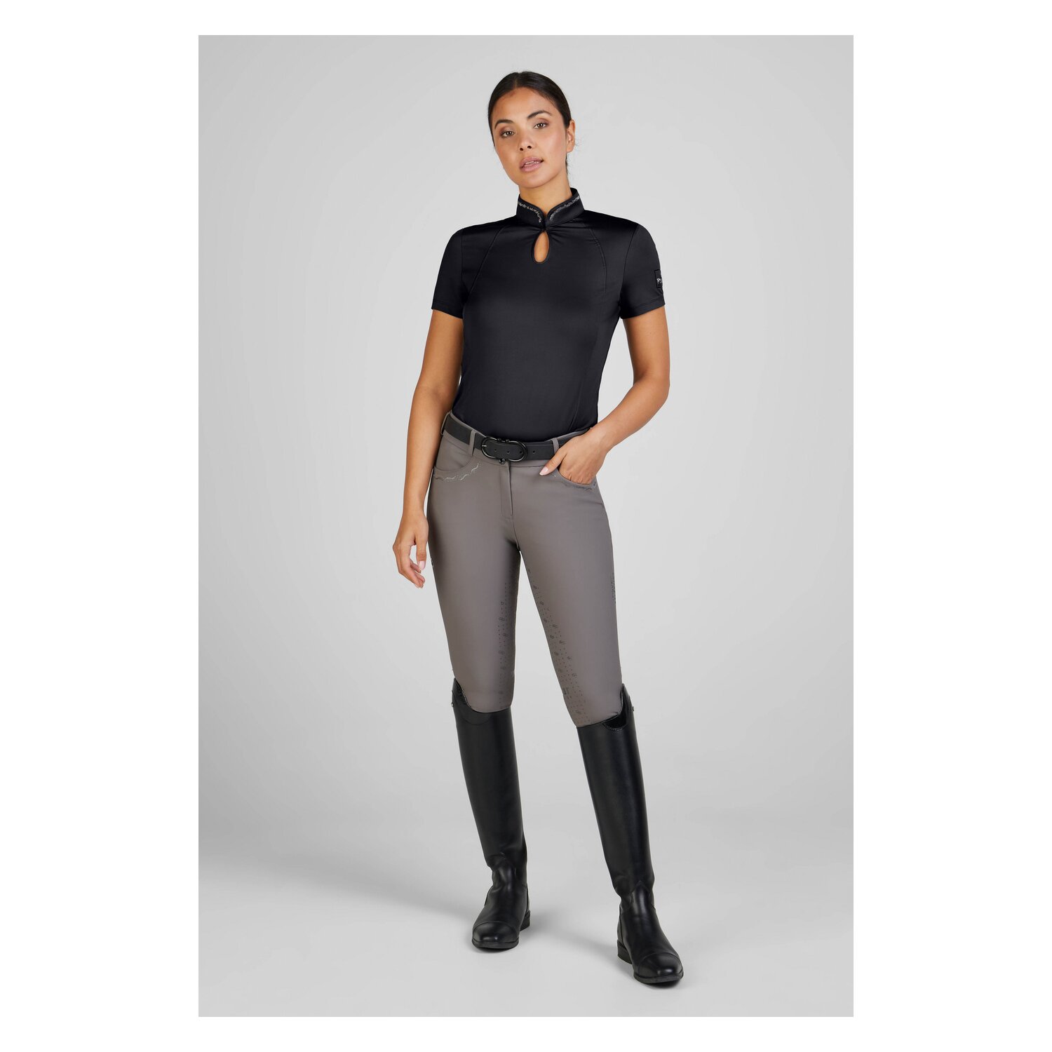 PIKEUR Selection Funktionsshirt mit Stehkragen – Ansicht 4