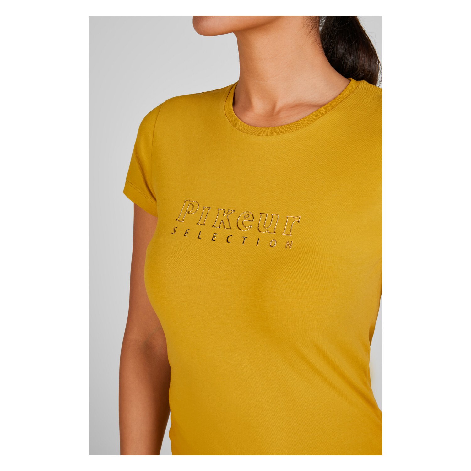 PIKEUR Selection T-Shirt mit Rundhals – Ansicht 6