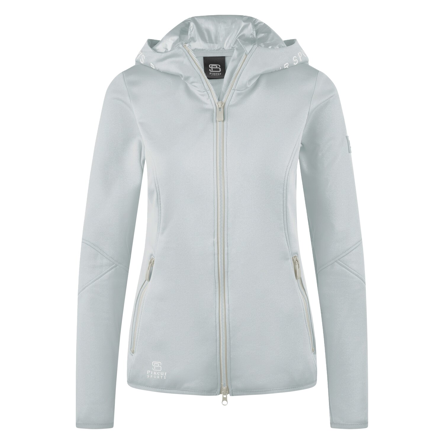 PIKEUR Sports Collection Sommer-Fleecejacke mit Kapuze – Ansicht 1