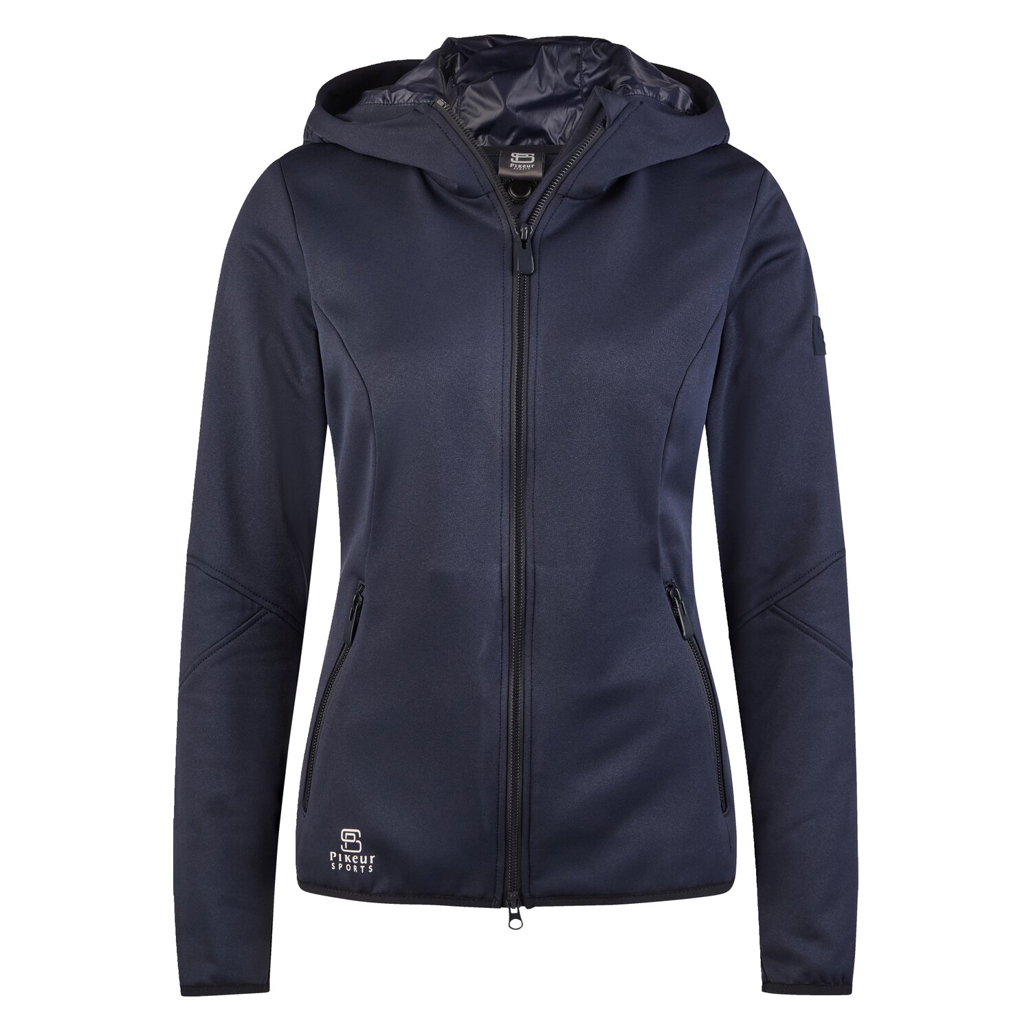 PIKEUR Sports Collection Sommer-Fleecejacke mit Kapuze – Ansicht 1
