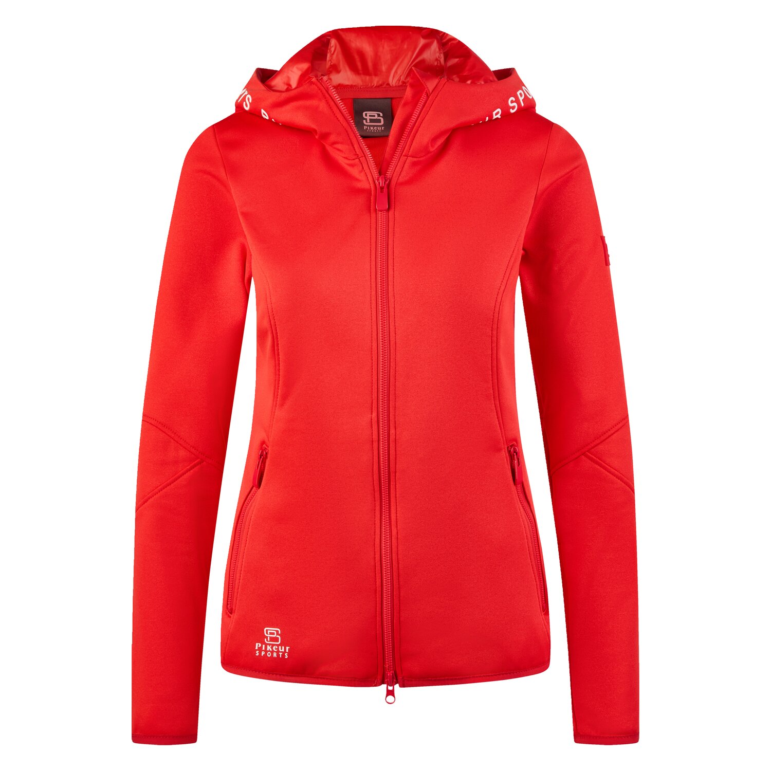 PIKEUR Sports Collection Sommer-Fleecejacke mit Kapuze – Ansicht 1