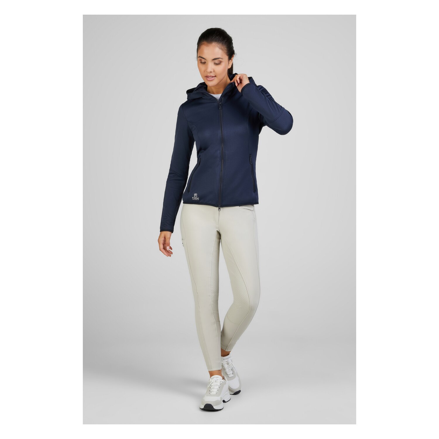 PIKEUR Sports Collection Sommer-Fleecejacke mit Kapuze – Ansicht 4