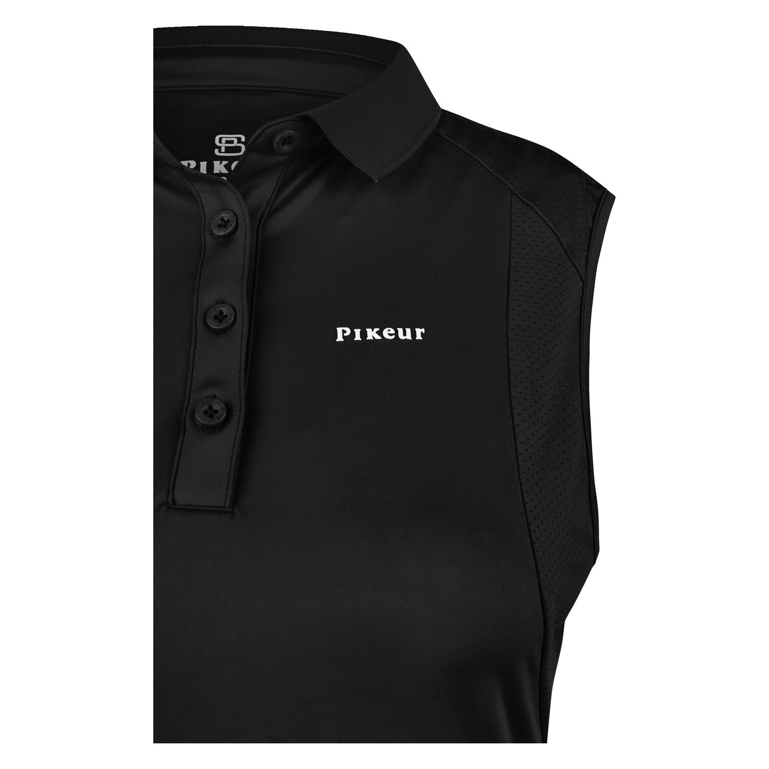 PIKEUR Sports Collection Ärmelloses Polo-Shirt – Ansicht 3