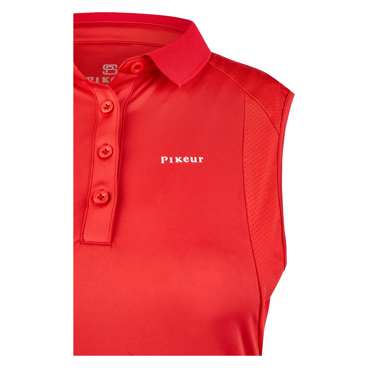 PIKEUR Sports Collection Ärmelloses Polo-Shirt – Ansicht 3