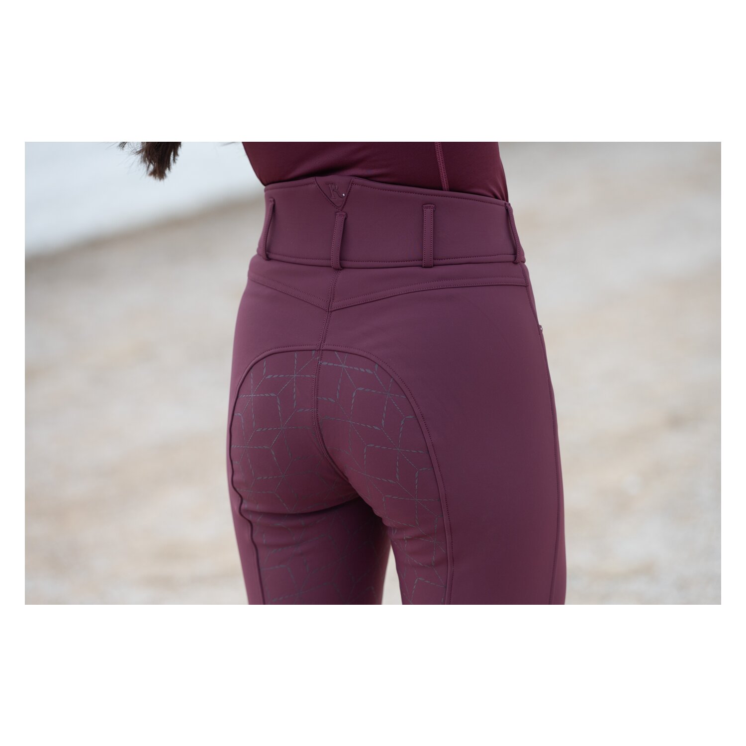 RIDE now Softshell-Grip-Vollbesatz-Reithose – Ansicht 5