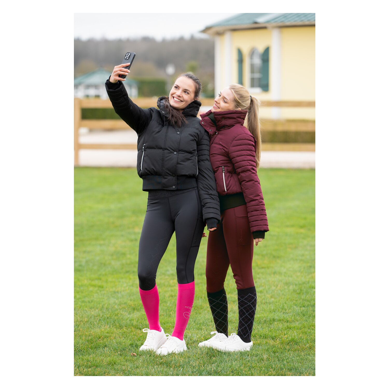 RIDE now Thermo-Reitleggings mit Grip-Halbbesatz – Ansicht 7