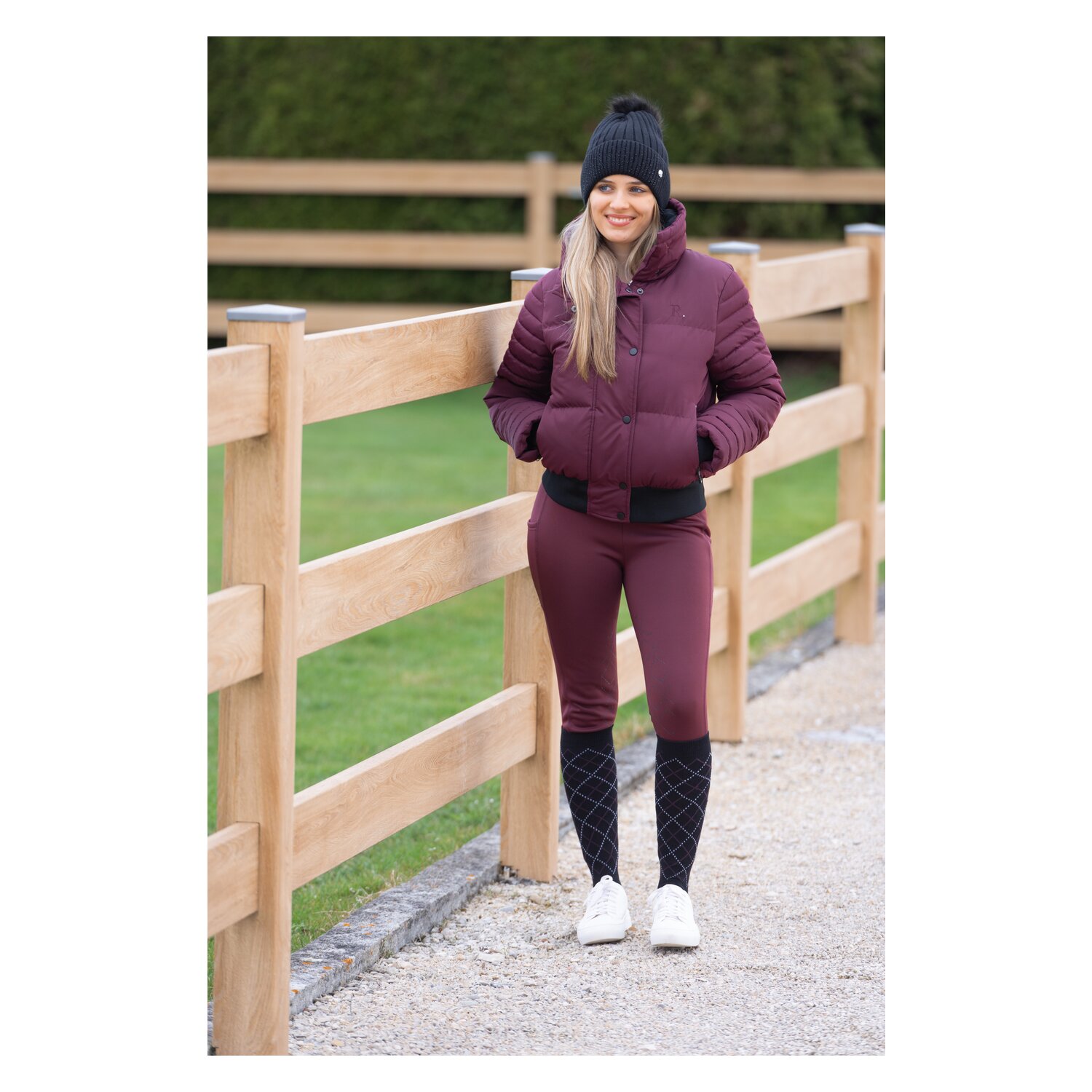 RIDE now Thermo-Reitleggings mit Grip-Halbbesatz – Ansicht 5