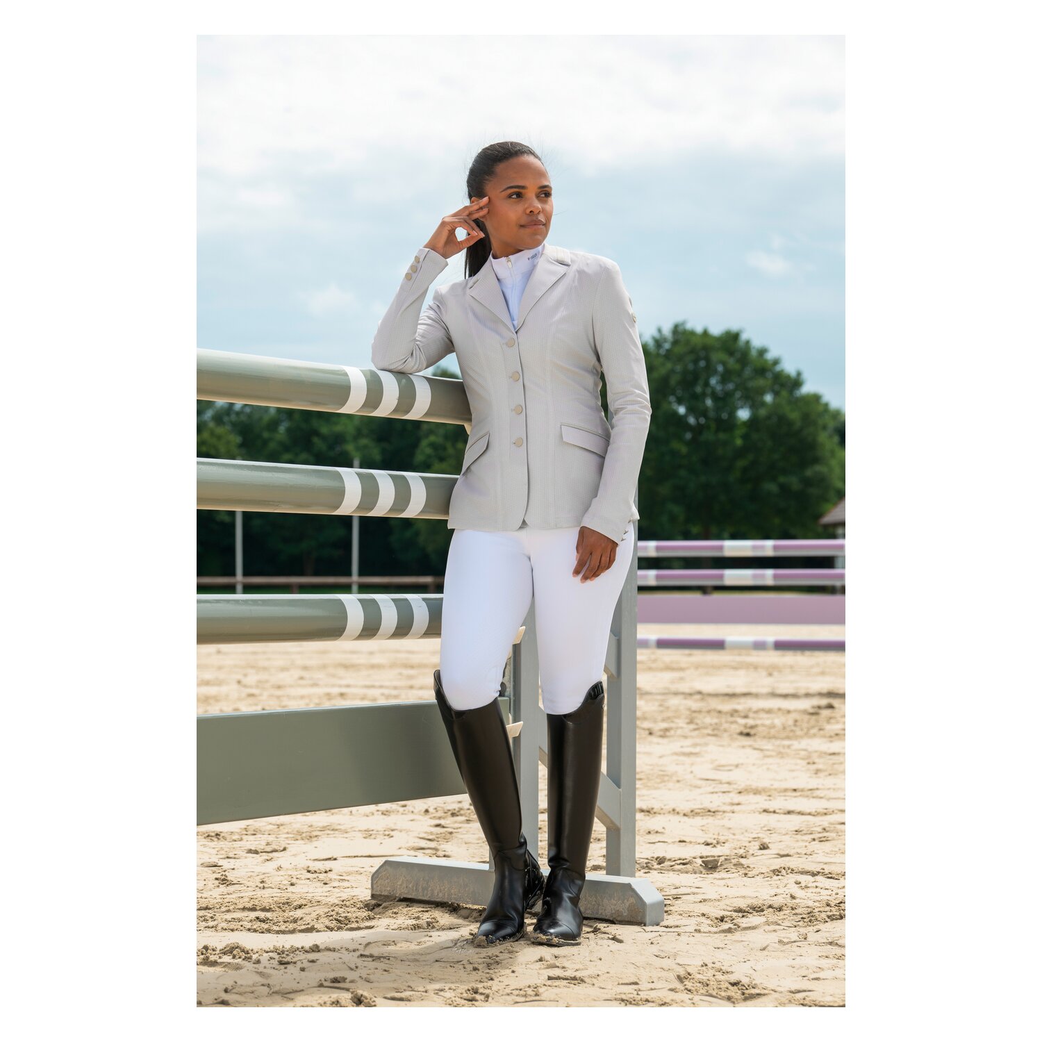 PIKEUR Athleisure Turniersakko Klea Pepita – Ansicht 5