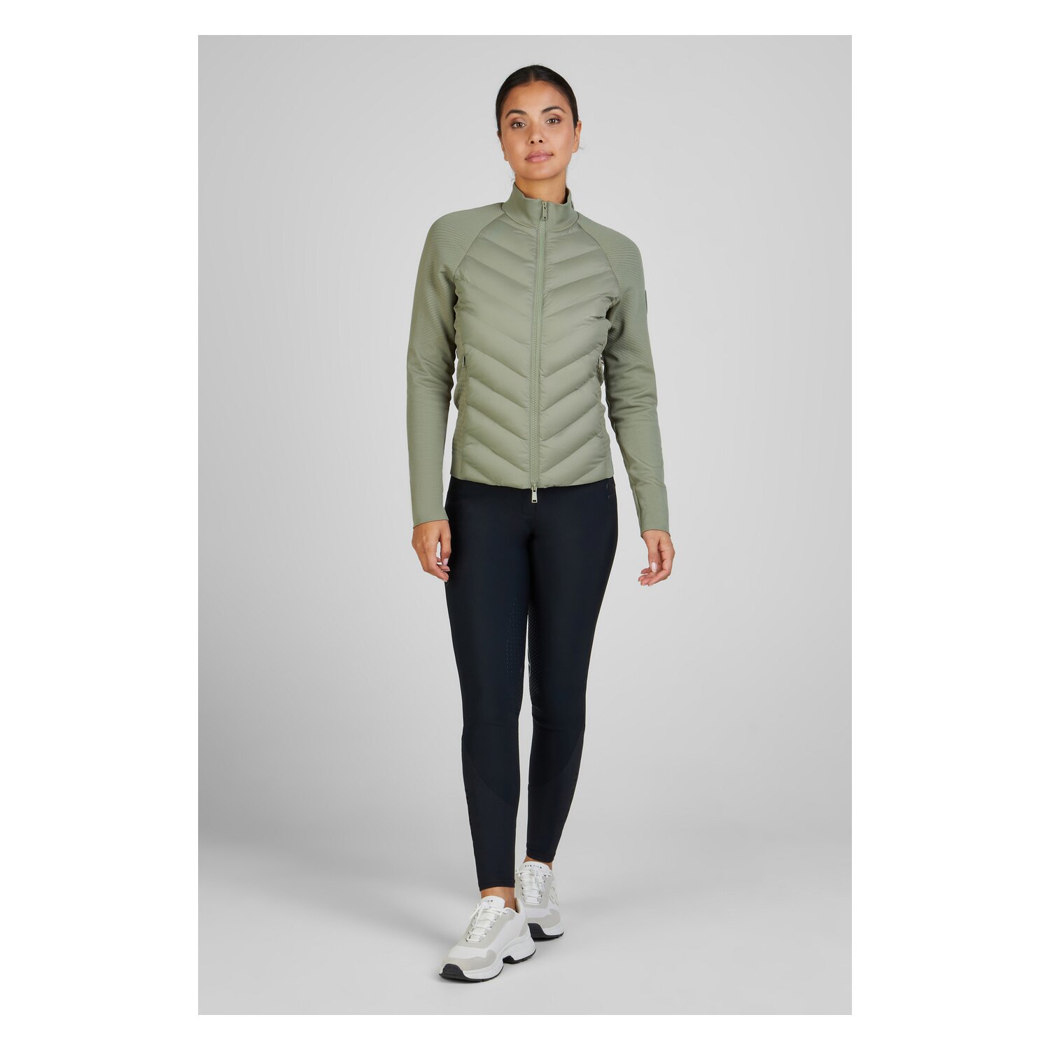 PIKEUR Athleisure Hybridjacke mit Stehkragen – Ansicht 3