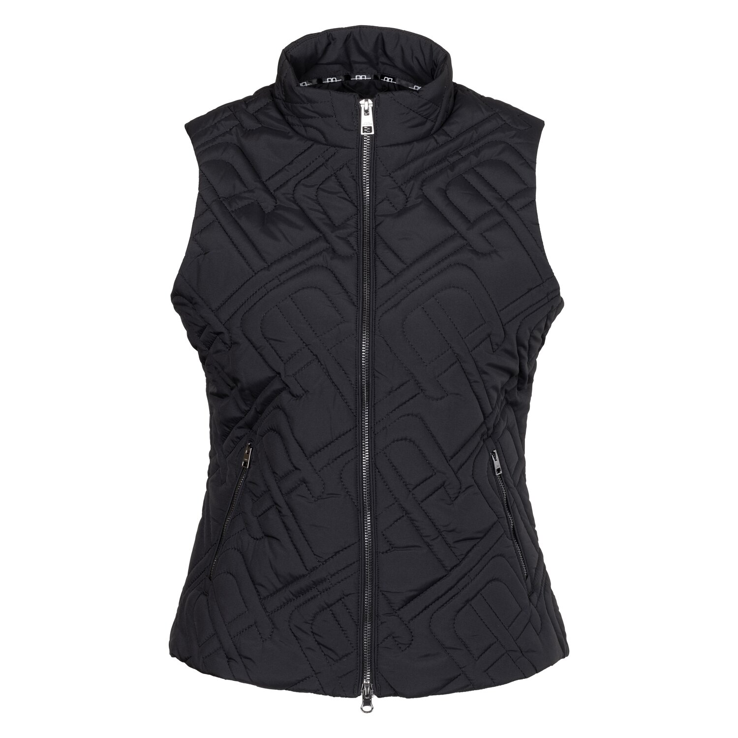ALESSANDRO ALBANESE Monogram Steppweste Neve – Ansicht 1
