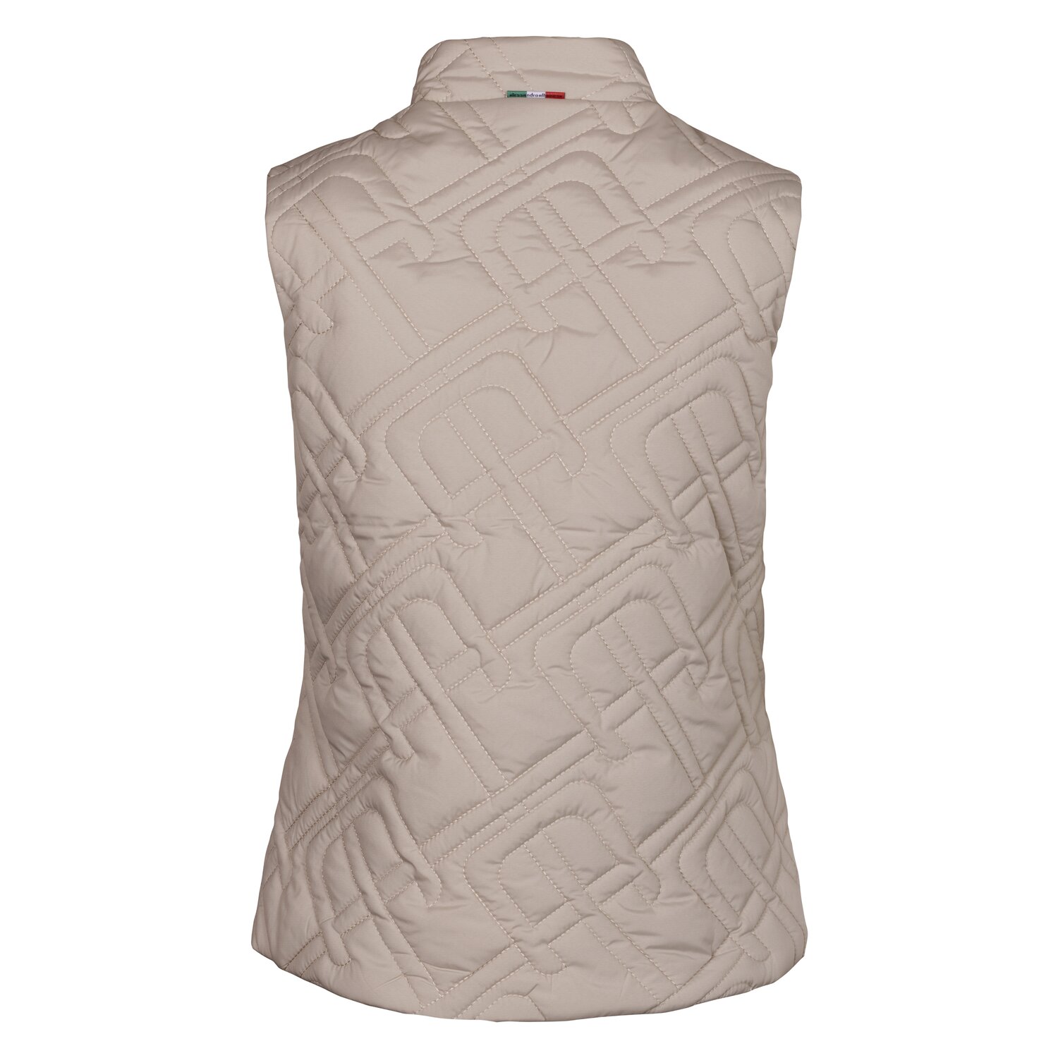ALESSANDRO ALBANESE Monogram Steppweste Neve – Ansicht 3
