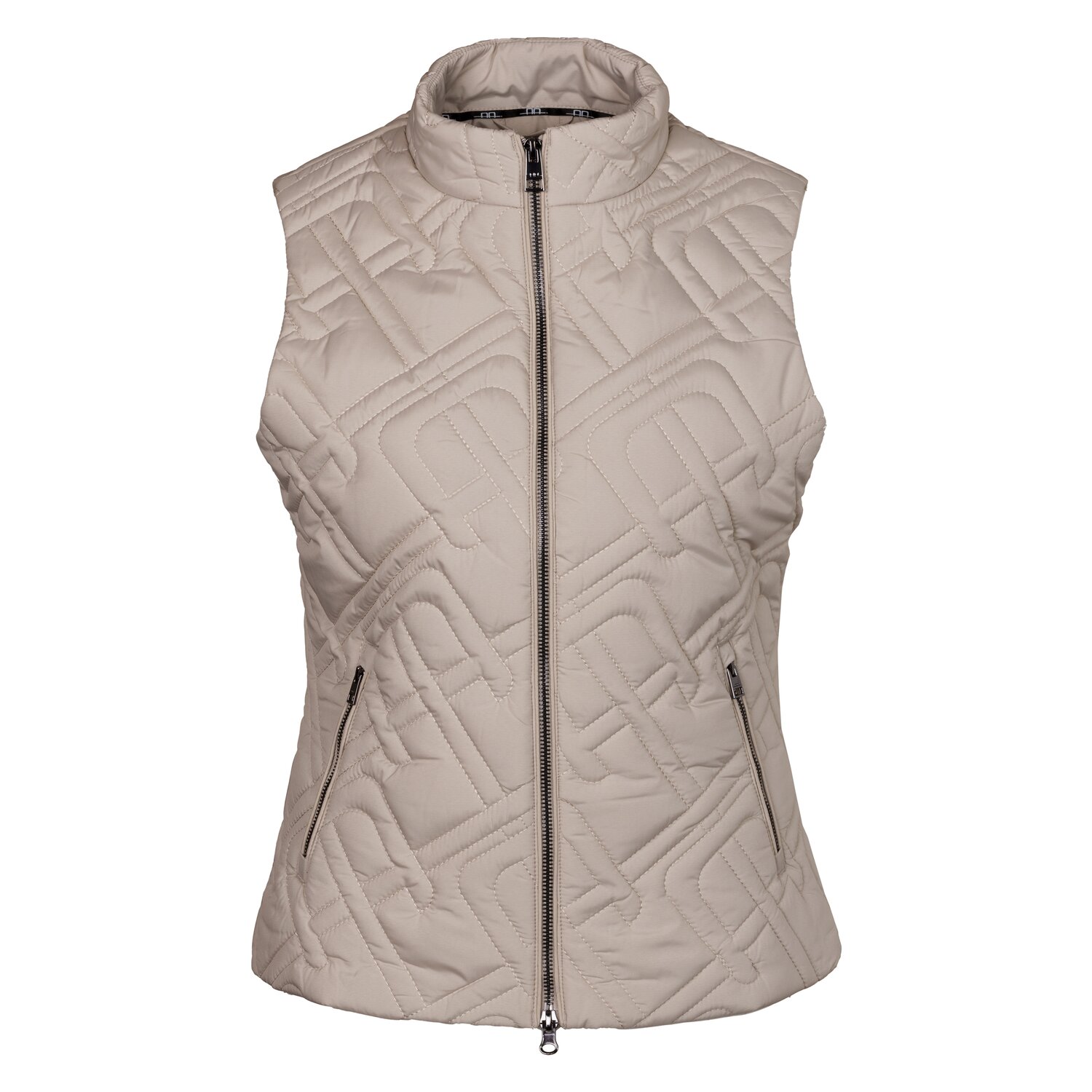 ALESSANDRO ALBANESE Monogram Steppweste Neve – Ansicht 1