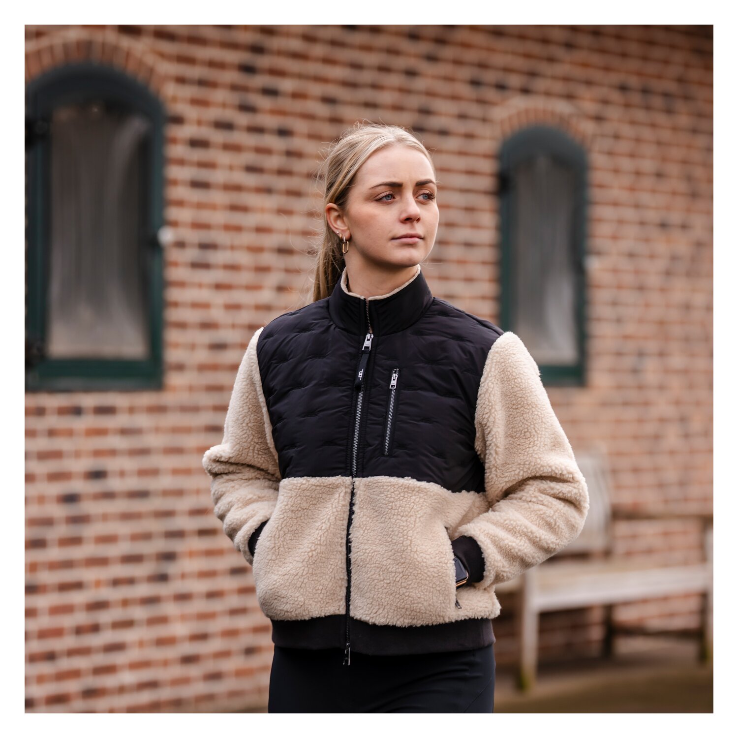 ALESSANDRO ALBANESE Fleecejacke Lorenza – Ansicht 3