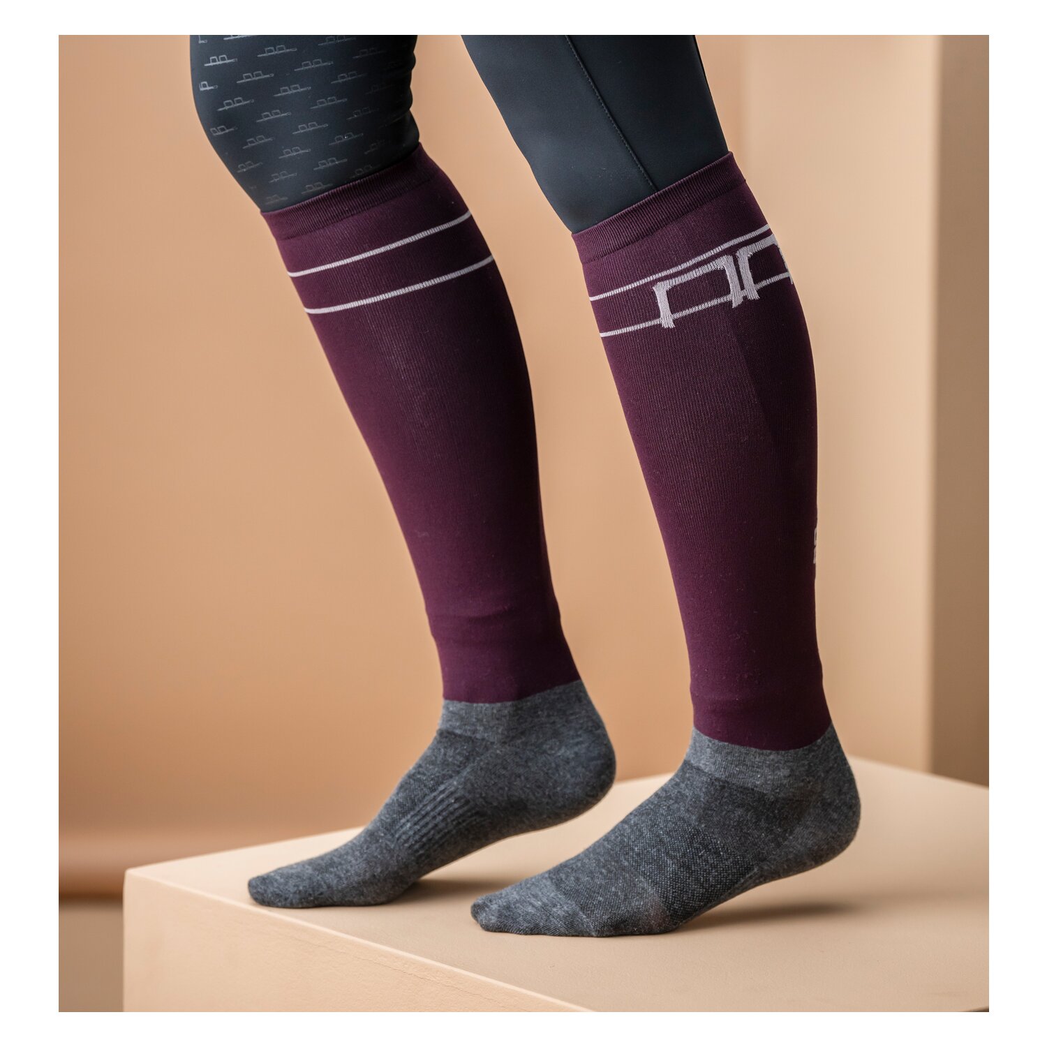 ALESSANDRO ALBANESE Kniestrümpfe Ardea, Unisex – Ansicht 2