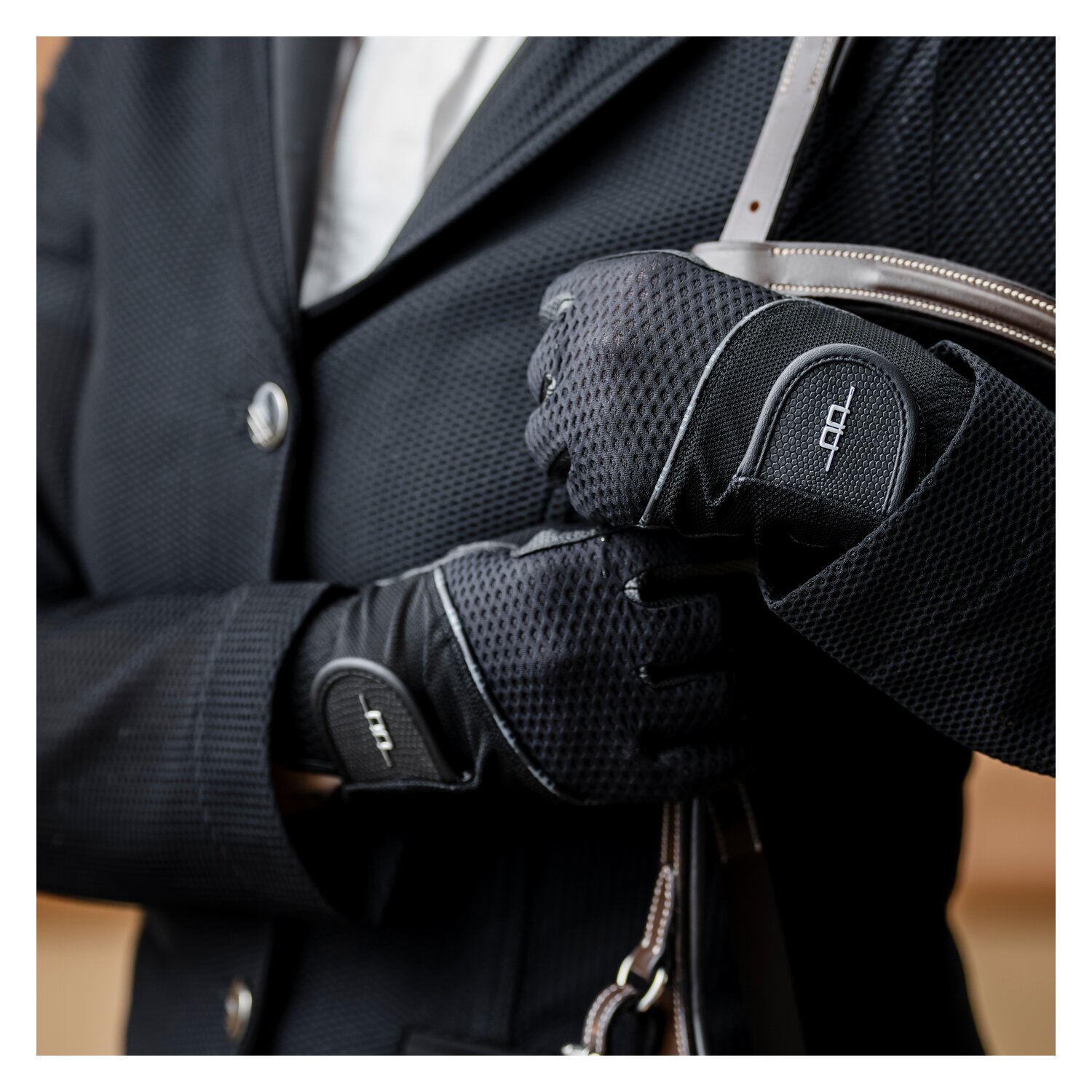 ALESSANDRO ALBANESE Sommer-Reithandschuh Motionlite, Unisex – Ansicht 3