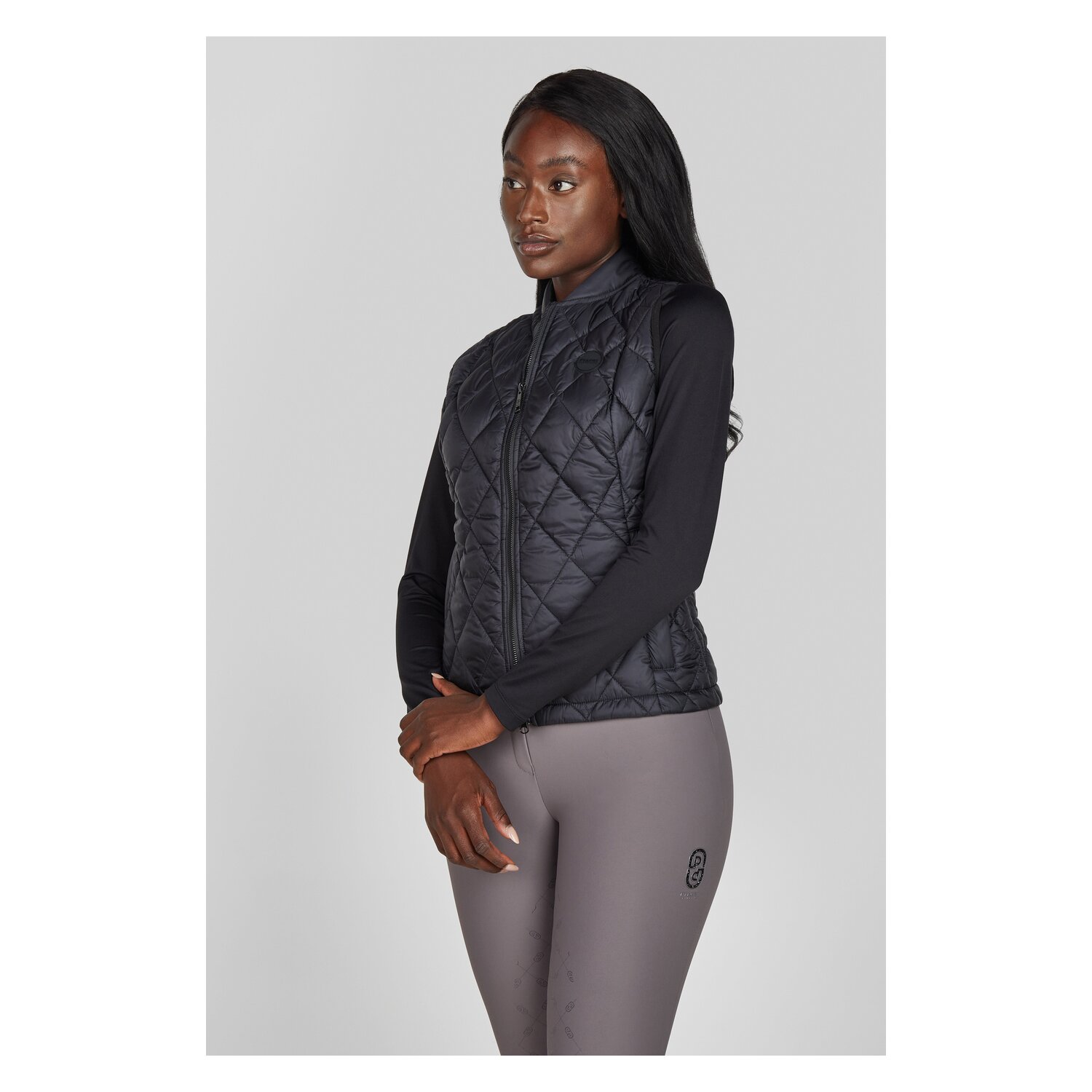 PIKEUR Selection Trainingsshirt mit Rhinestones FUNCTION ZIP SHIRT &ndash; Ansicht 3