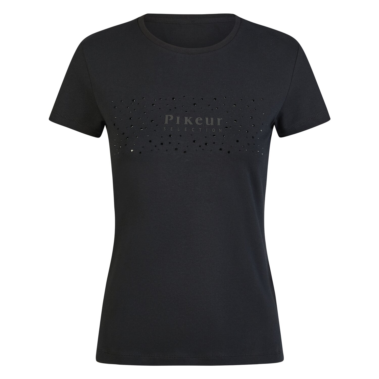 PIKEUR Selection Baumwollshirt mit Rundhals COTTON &ndash; Ansicht 1