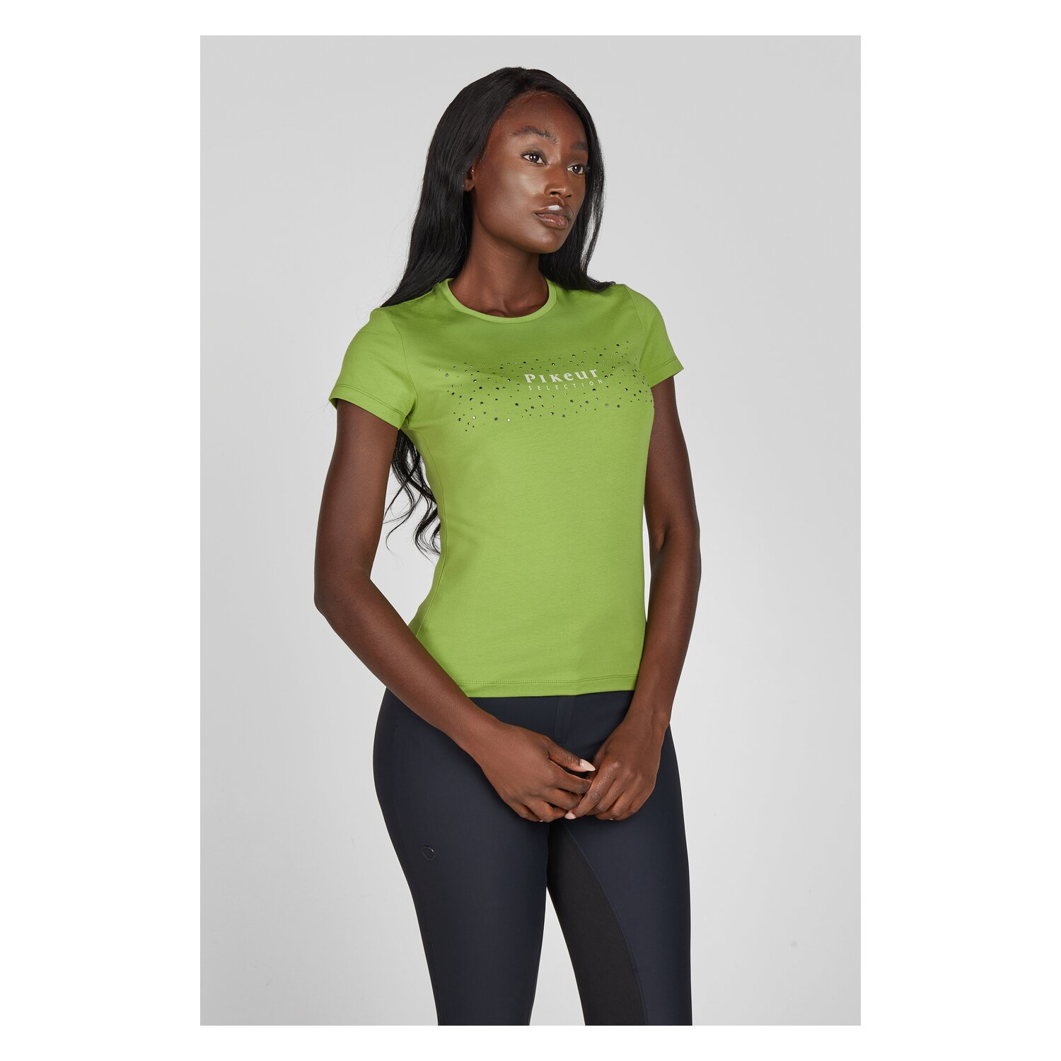 PIKEUR Selection Baumwollshirt mit Rundhals COTTON &ndash; Ansicht 7