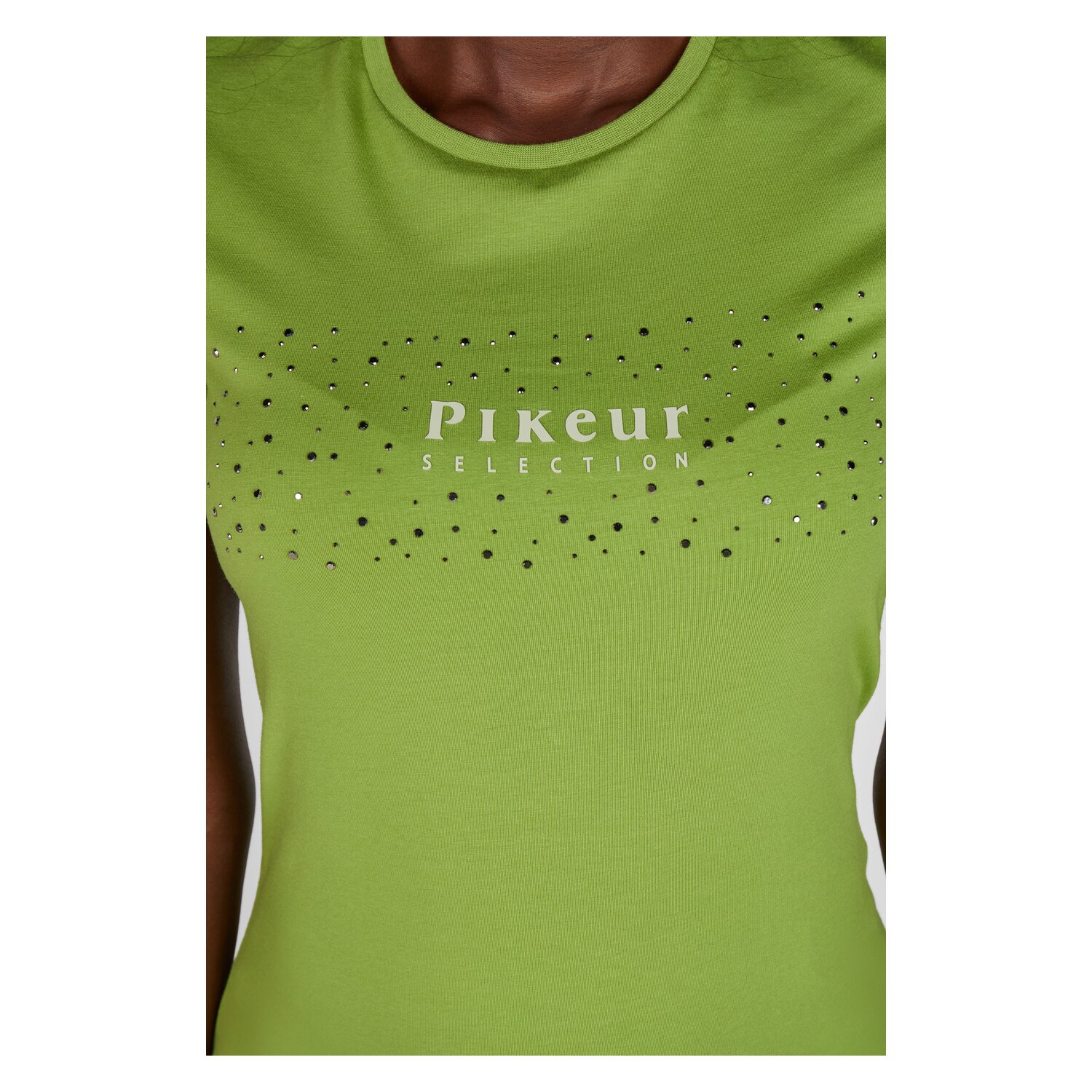 PIKEUR Selection Baumwollshirt mit Rundhals COTTON &ndash; Ansicht 9