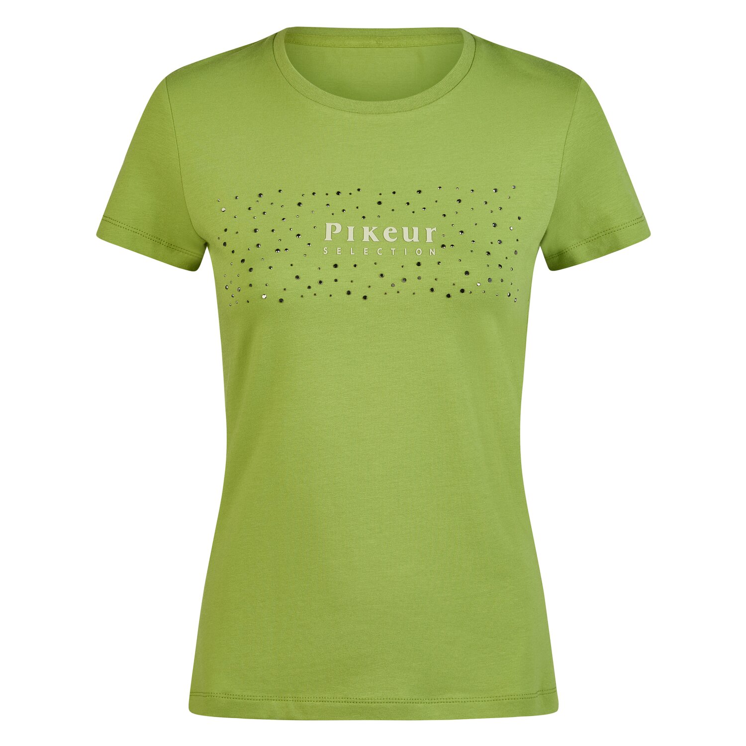 PIKEUR Selection Baumwollshirt mit Rundhals COTTON &ndash; Ansicht 2