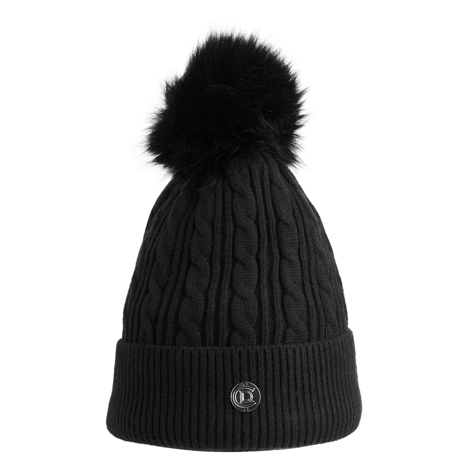 Cheval de Luxe Strickmütze mit Bommel &ndash; Ansicht 1