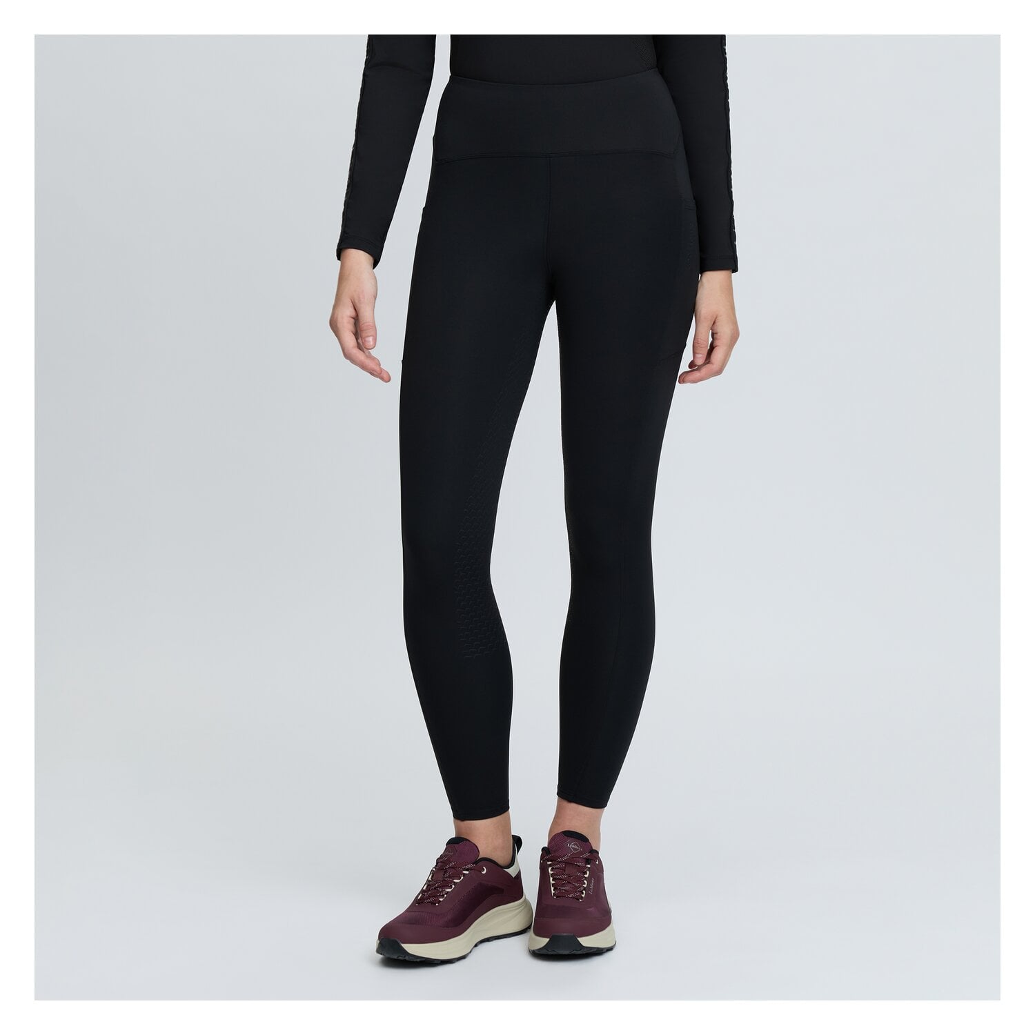 LeMieux Thermo-Reitleggings Grip-Vollbesatz Natalie &ndash; Ansicht 2