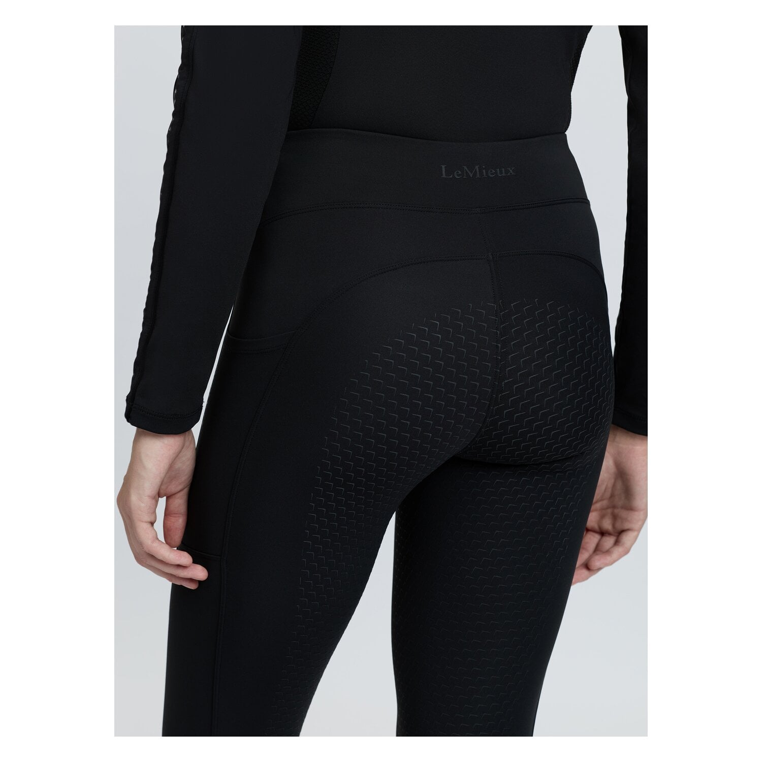 LeMieux Thermo-Reitleggings Grip-Vollbesatz Natalie &ndash; Ansicht 4