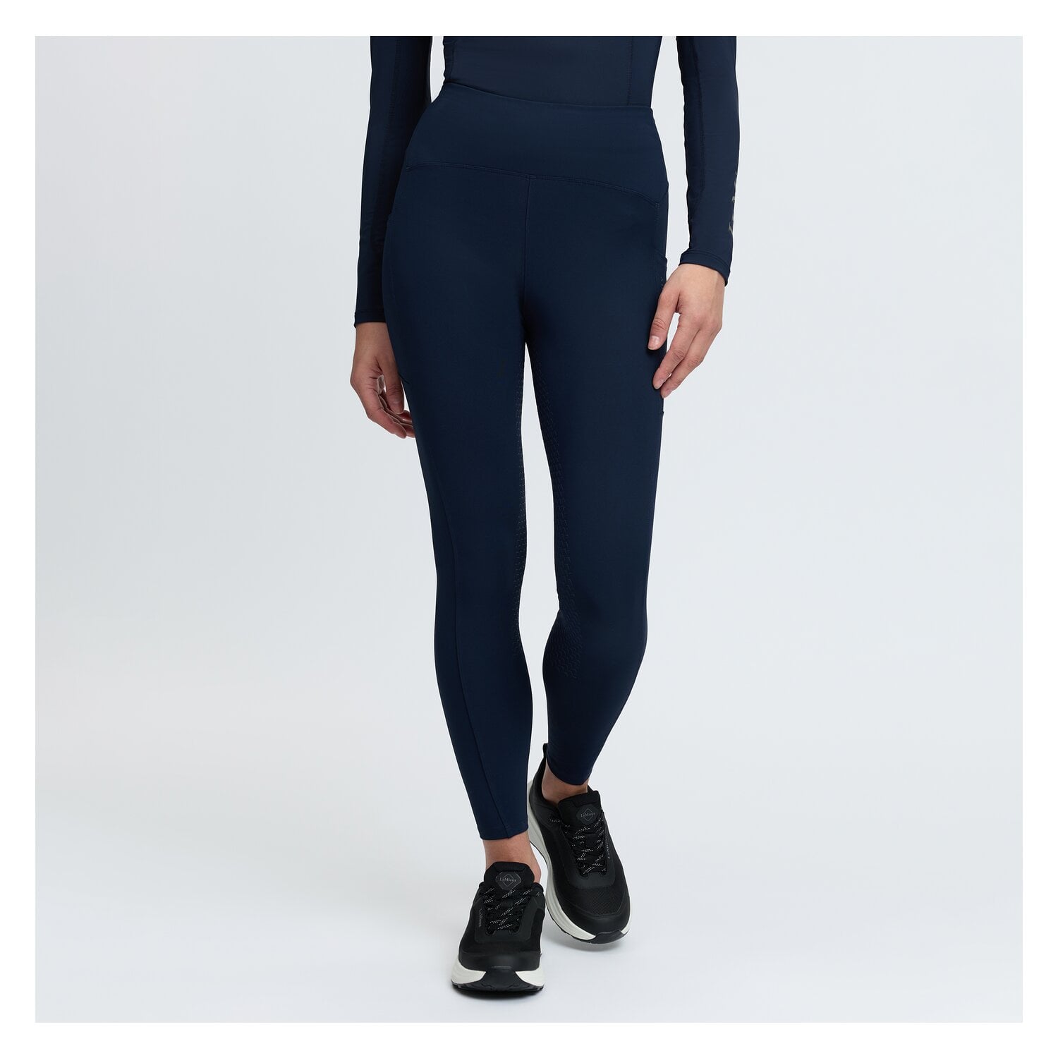 LeMieux Thermo-Reitleggings Grip-Vollbesatz Natalie &ndash; Ansicht 2