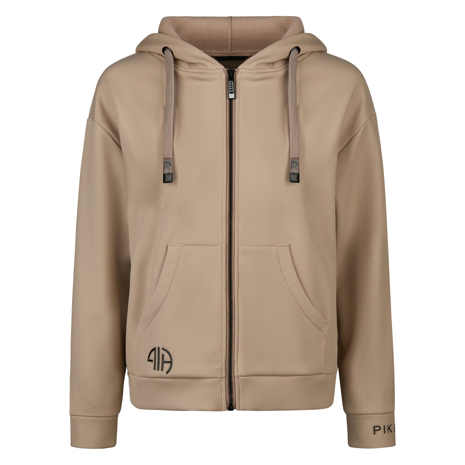 PIKEUR Athleisure Sweatjacke Zip-Rip-Hoody &ndash; Ansicht 1