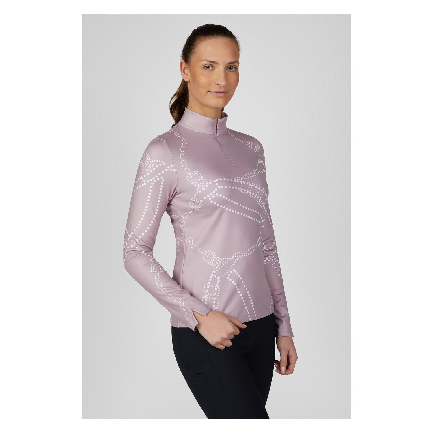 PIKEUR Selection Funktions-Zip-Print-Shirt &ndash; Ansicht 3