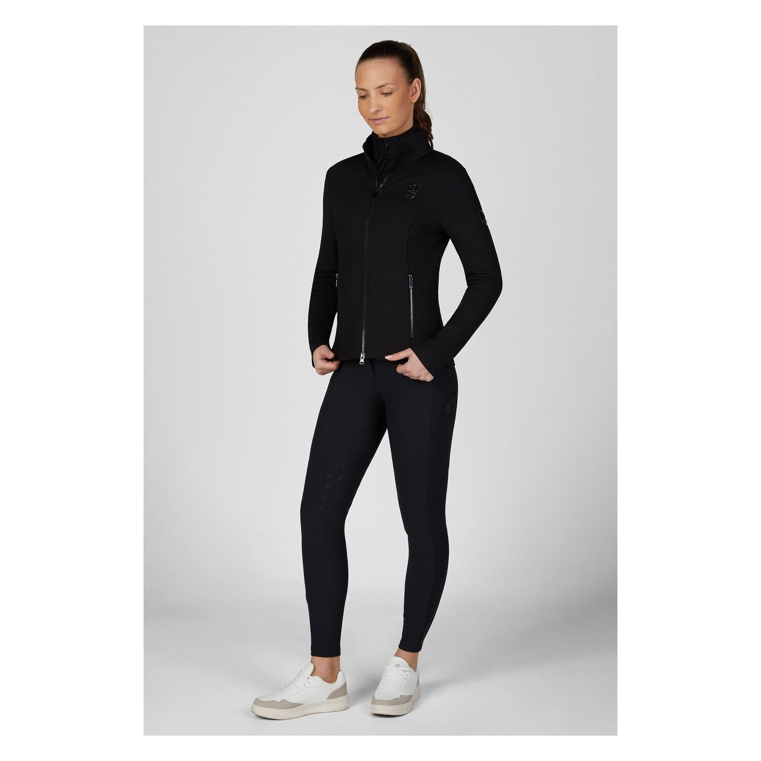 PIKEUR Athleisure Funktions-Rollkragenshirt Dots &ndash; Ansicht 3