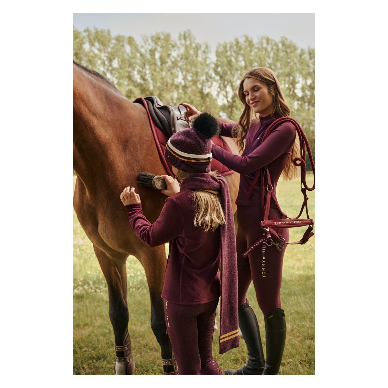 TOMMY HILFIGER EQUESTRIAN Trainingstop mit Strass CADY &ndash; Ansicht 5