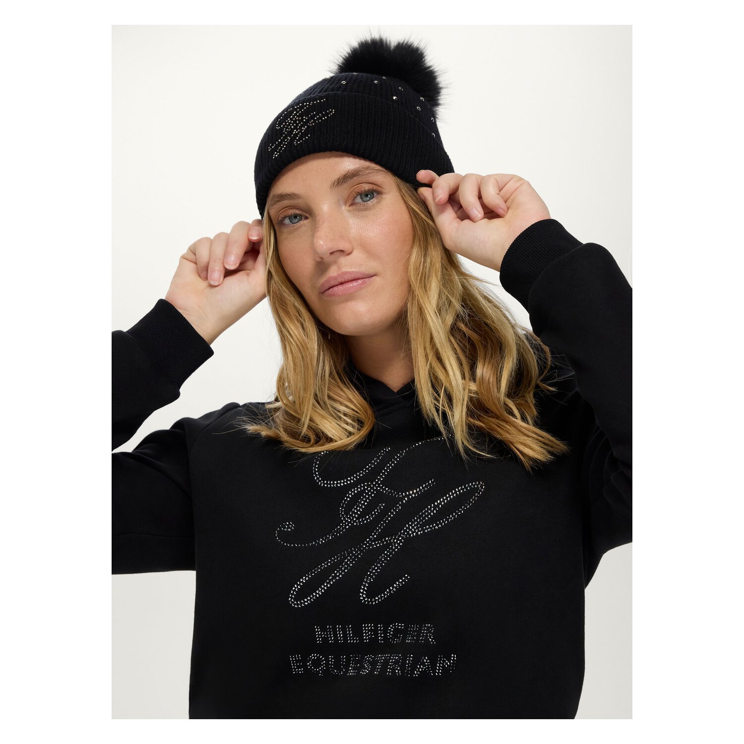 TOMMY HILFIGER EQUESTRIAN Hoodie mit Strass Estelle &ndash; Ansicht 4