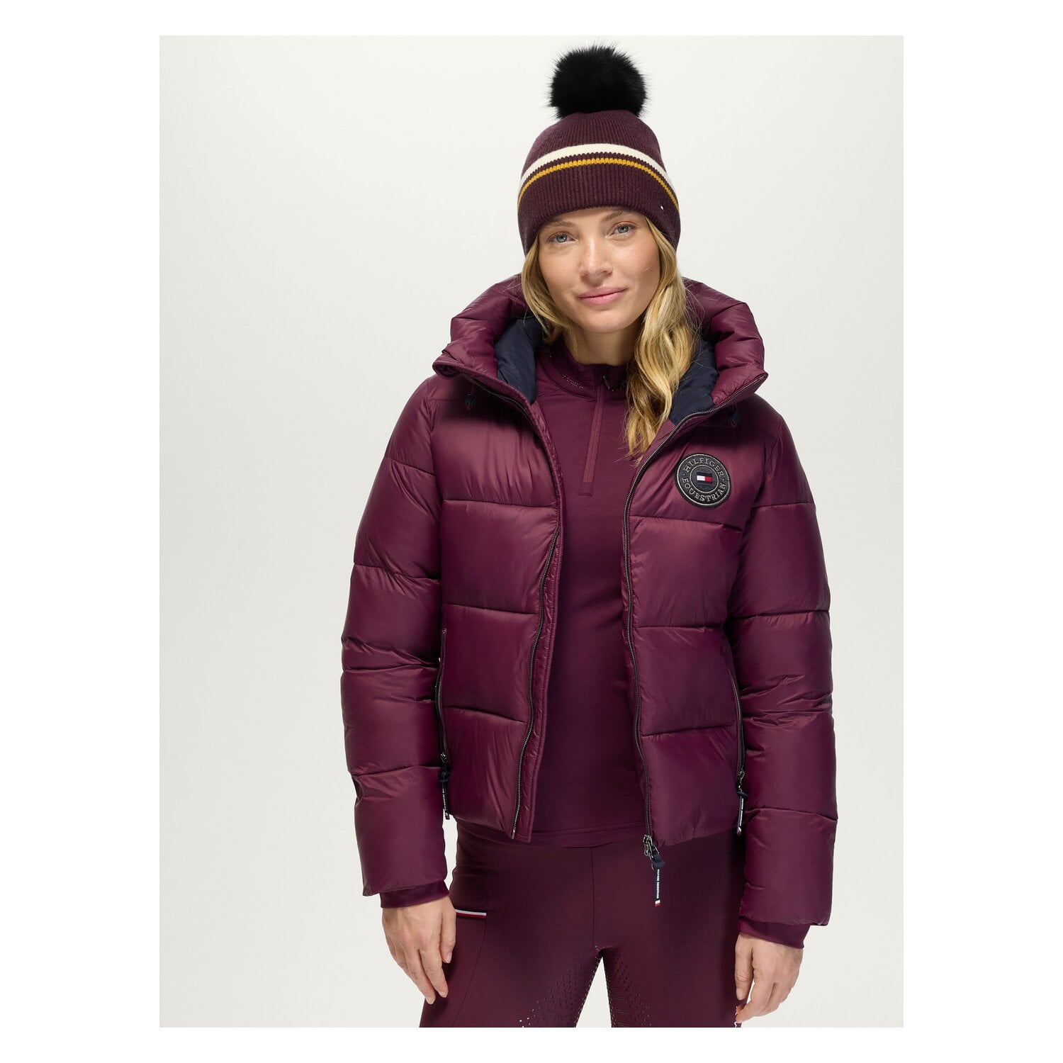 TOMMY HILFIGER EQUESTRIAN Pom-Pom-Mütze Dean &ndash; Ansicht 3