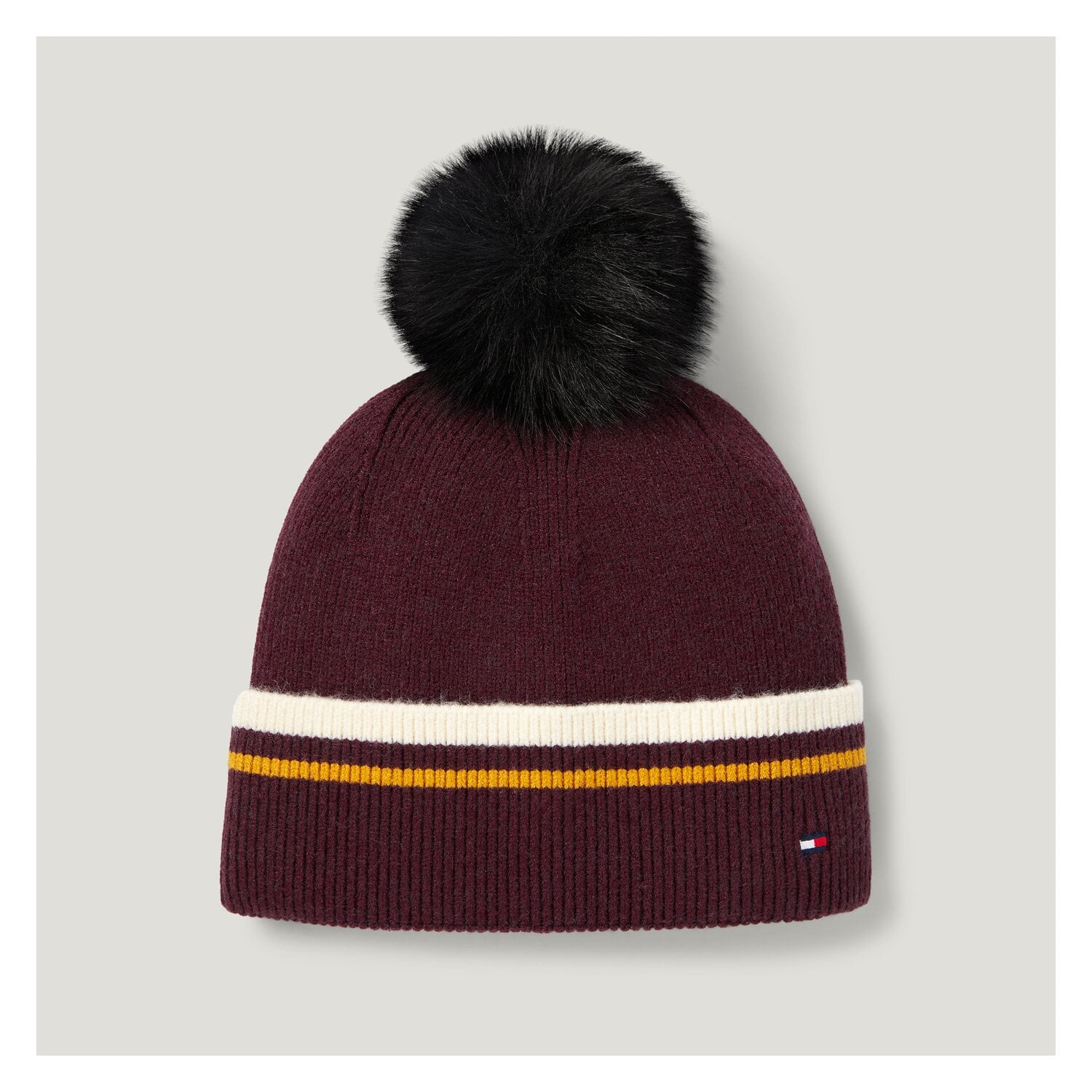 TOMMY HILFIGER EQUESTRIAN Pom-Pom-Mütze Dean &ndash; Ansicht 1