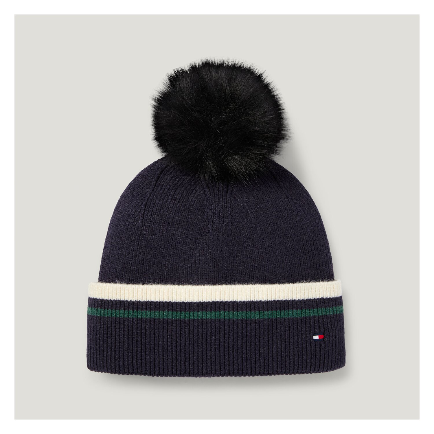 TOMMY HILFIGER EQUESTRIAN Pom-Pom-Mütze Dean &ndash; Ansicht 1