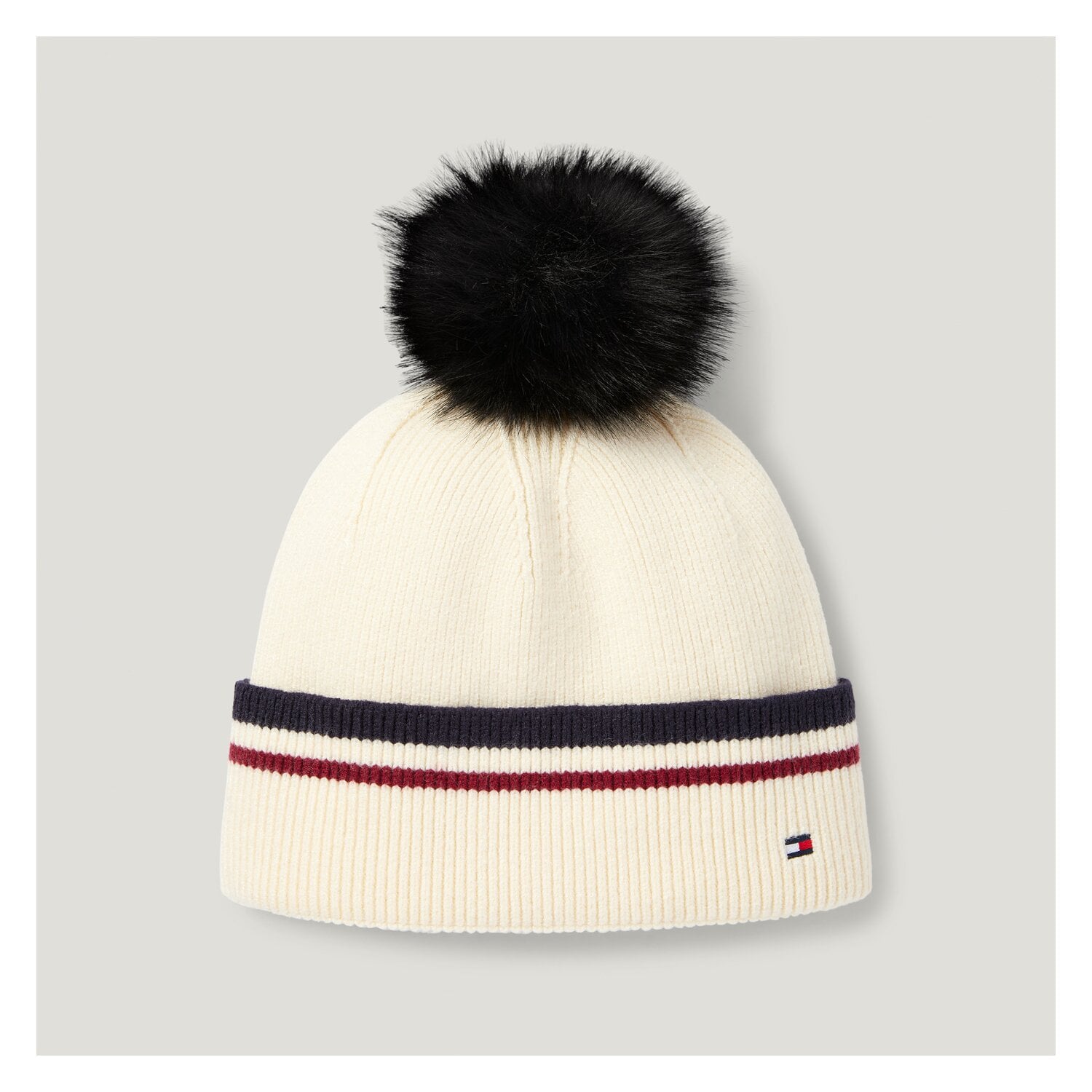 TOMMY HILFIGER EQUESTRIAN Pom-Pom-Mütze Dean &ndash; Ansicht 1