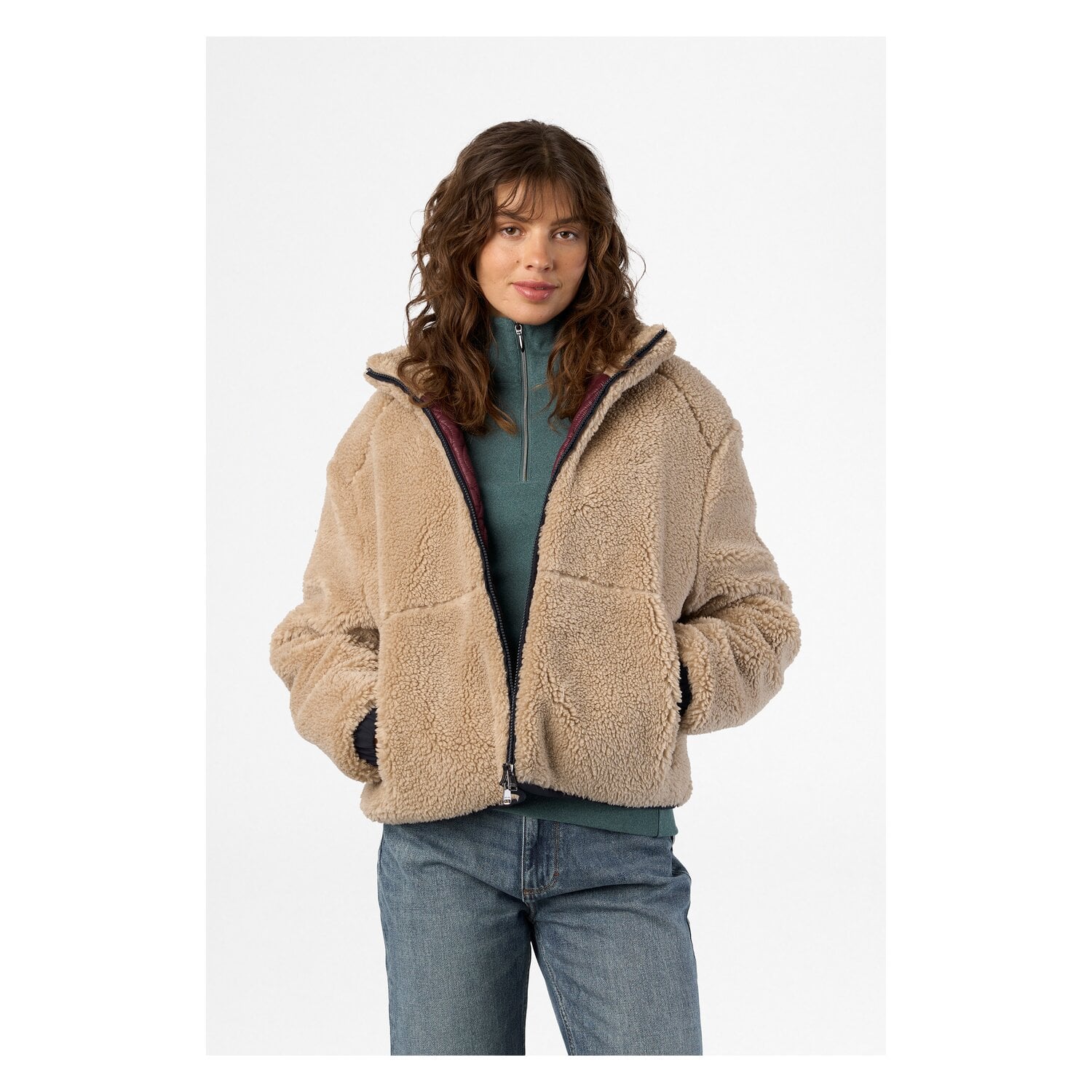 HV POLO Sherpa-Fleecejacke Carlotta &ndash; Ansicht 2