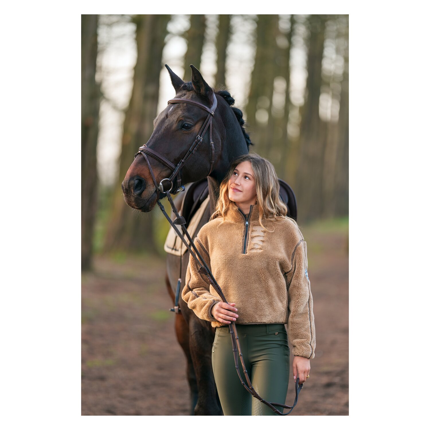 HV POLO Teddyfleece Sweater Rosine &ndash; Ansicht 4