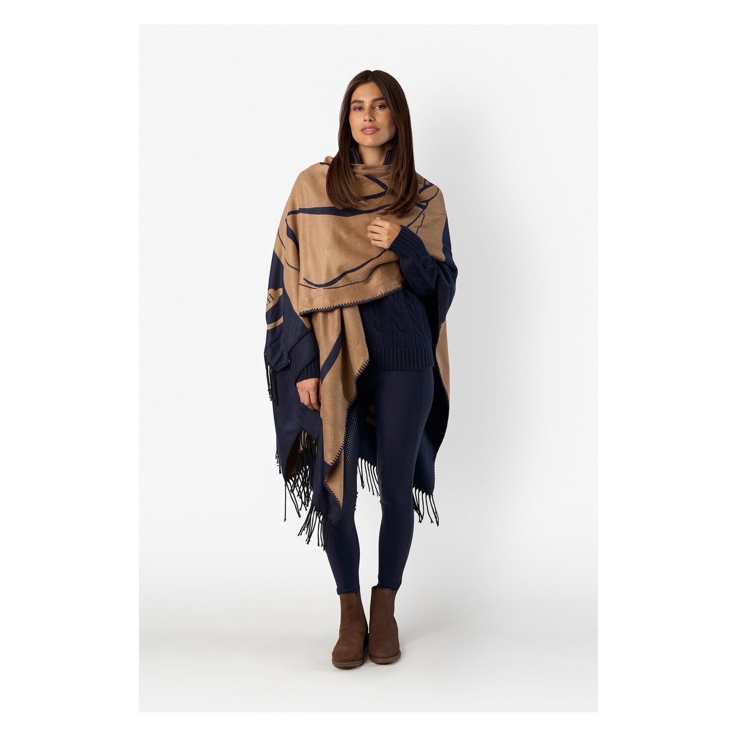 HV POLO Poncho Nanda &ndash; Ansicht 3