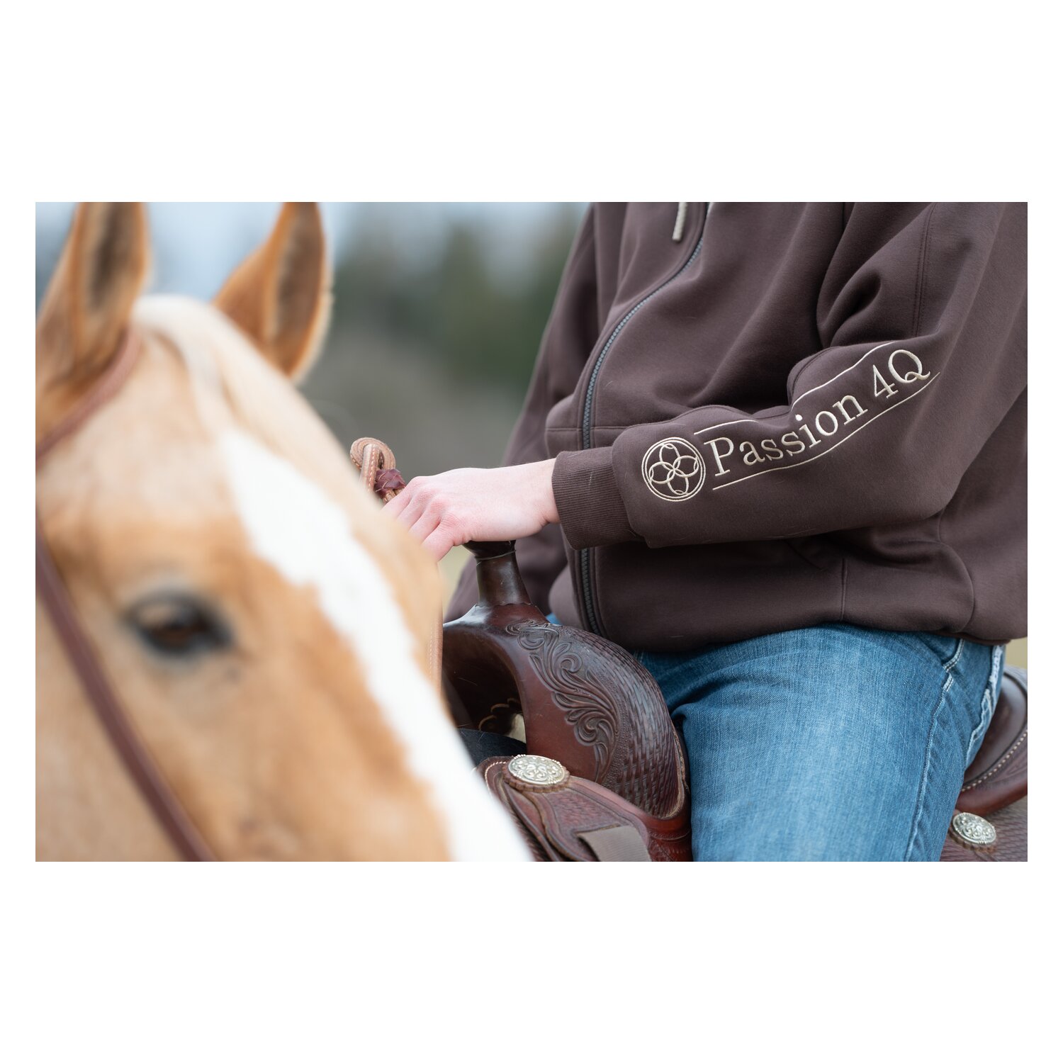 Passion 4Q Sweatjacke, Unisex – Ansicht 7