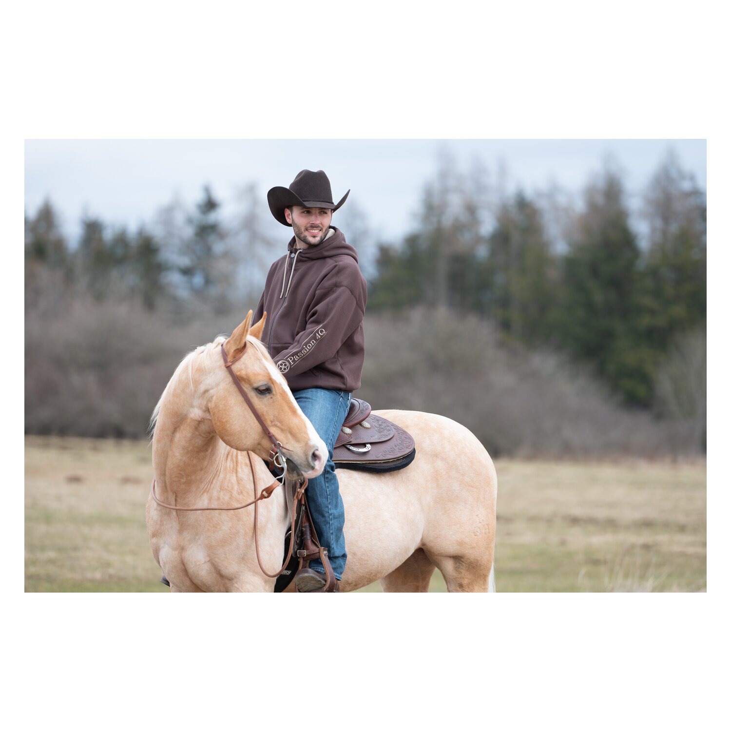 Passion 4Q Sweatjacke, Unisex – Ansicht 3